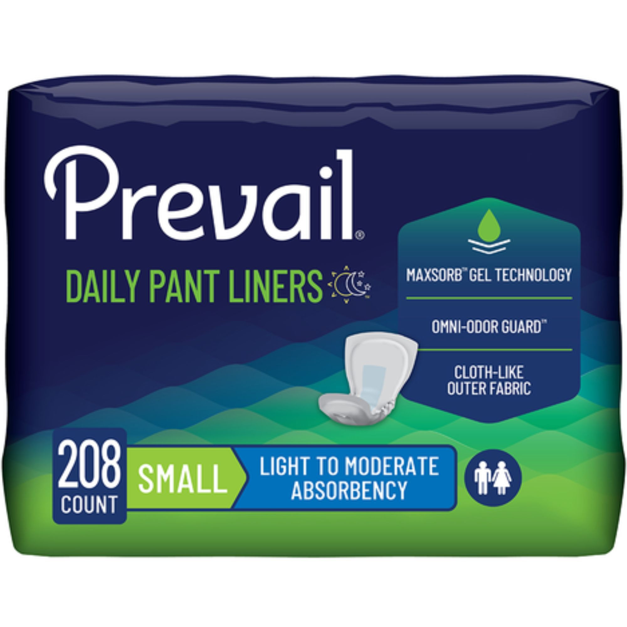 Prevail Adult Incontinence Daily Pant Liners