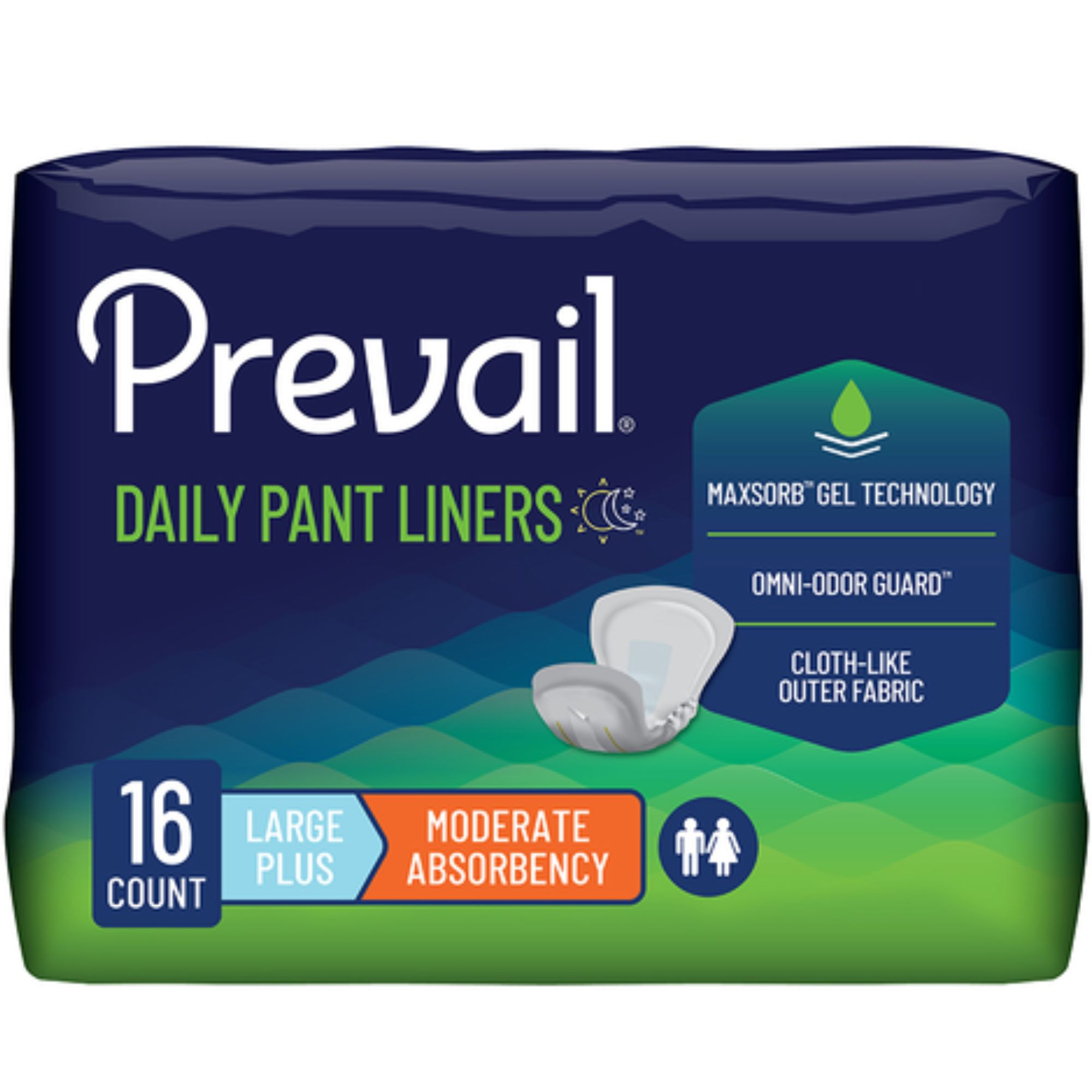 Prevail Adult Incontinence Daily Pant Liners