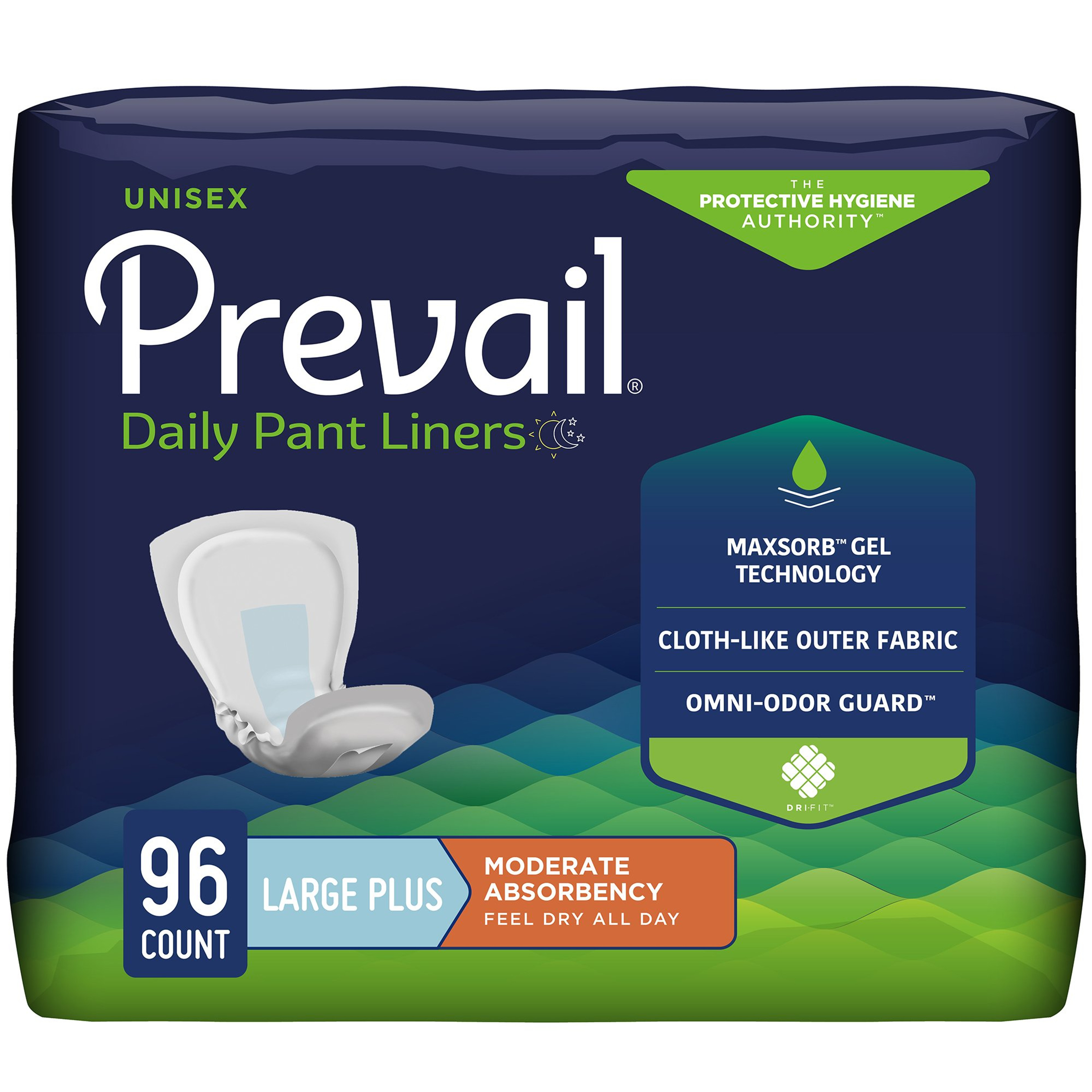 Prevail Adult Incontinence Daily Pant Liners
