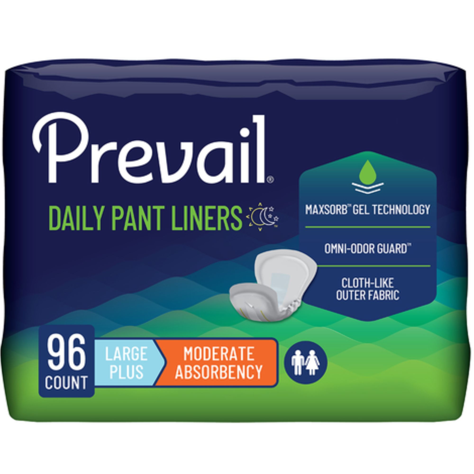 Prevail Adult Incontinence Daily Pant Liners