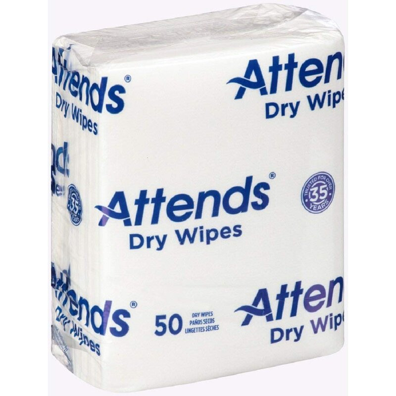 Attends Dry Wipes
