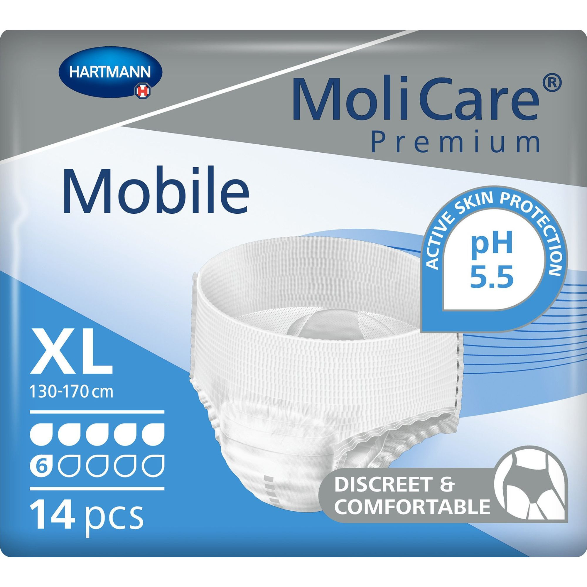 MoliCare Premium Mobile Pull-Up Underwear, Heavy