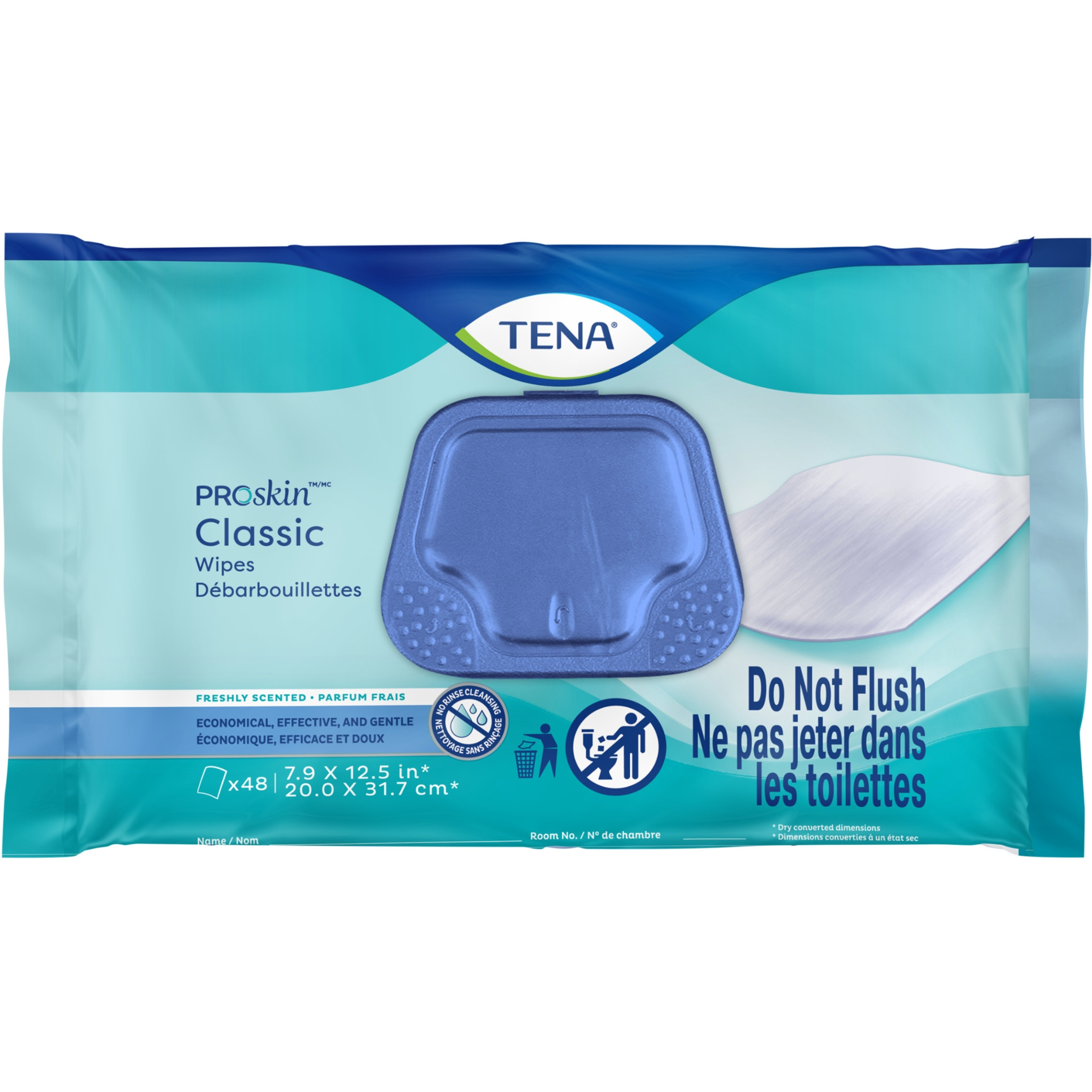 TENA ProSkin Classic Premoistened Adult Washcloths
