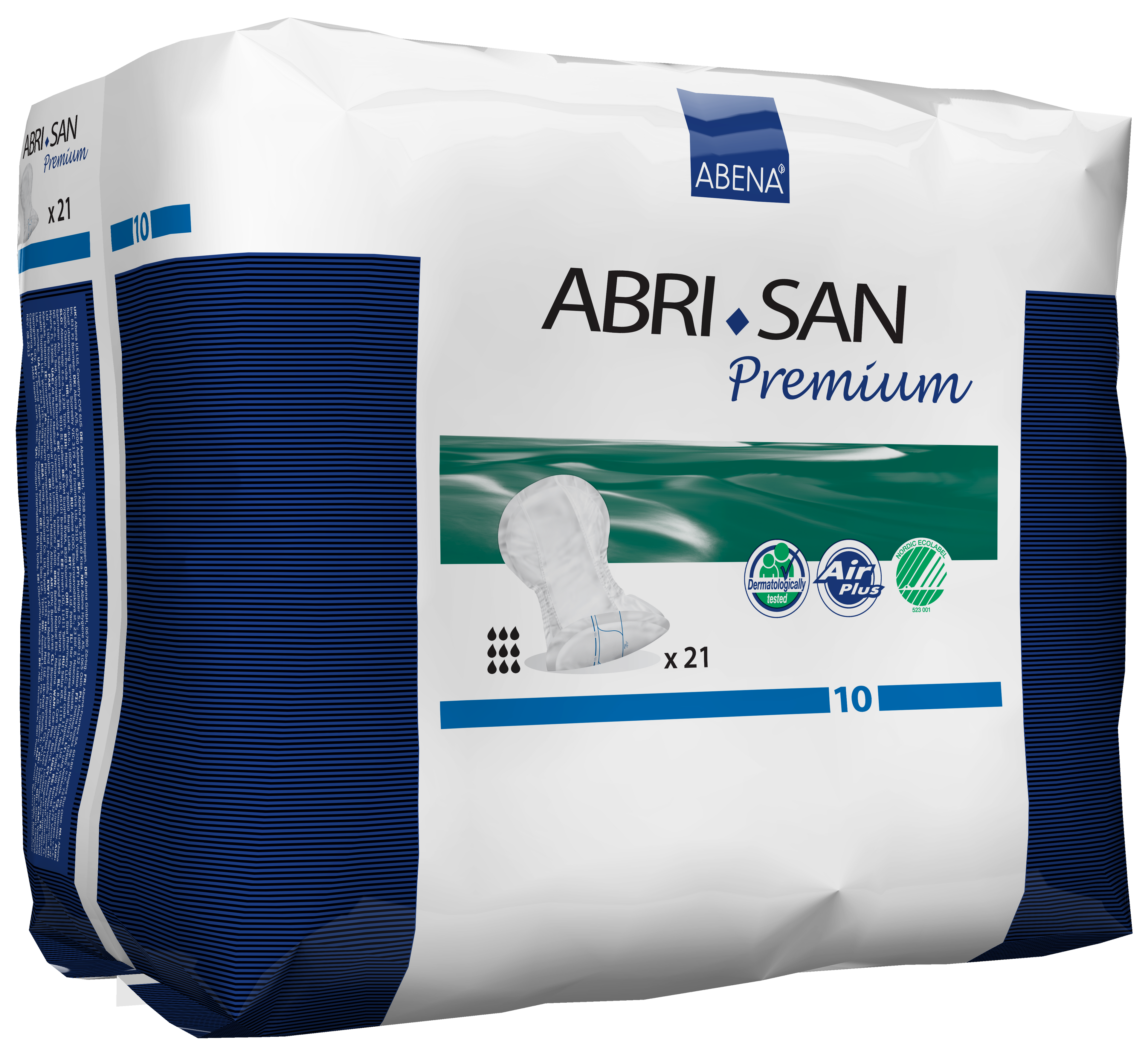 Abena Abri-San Pads, Size 10
