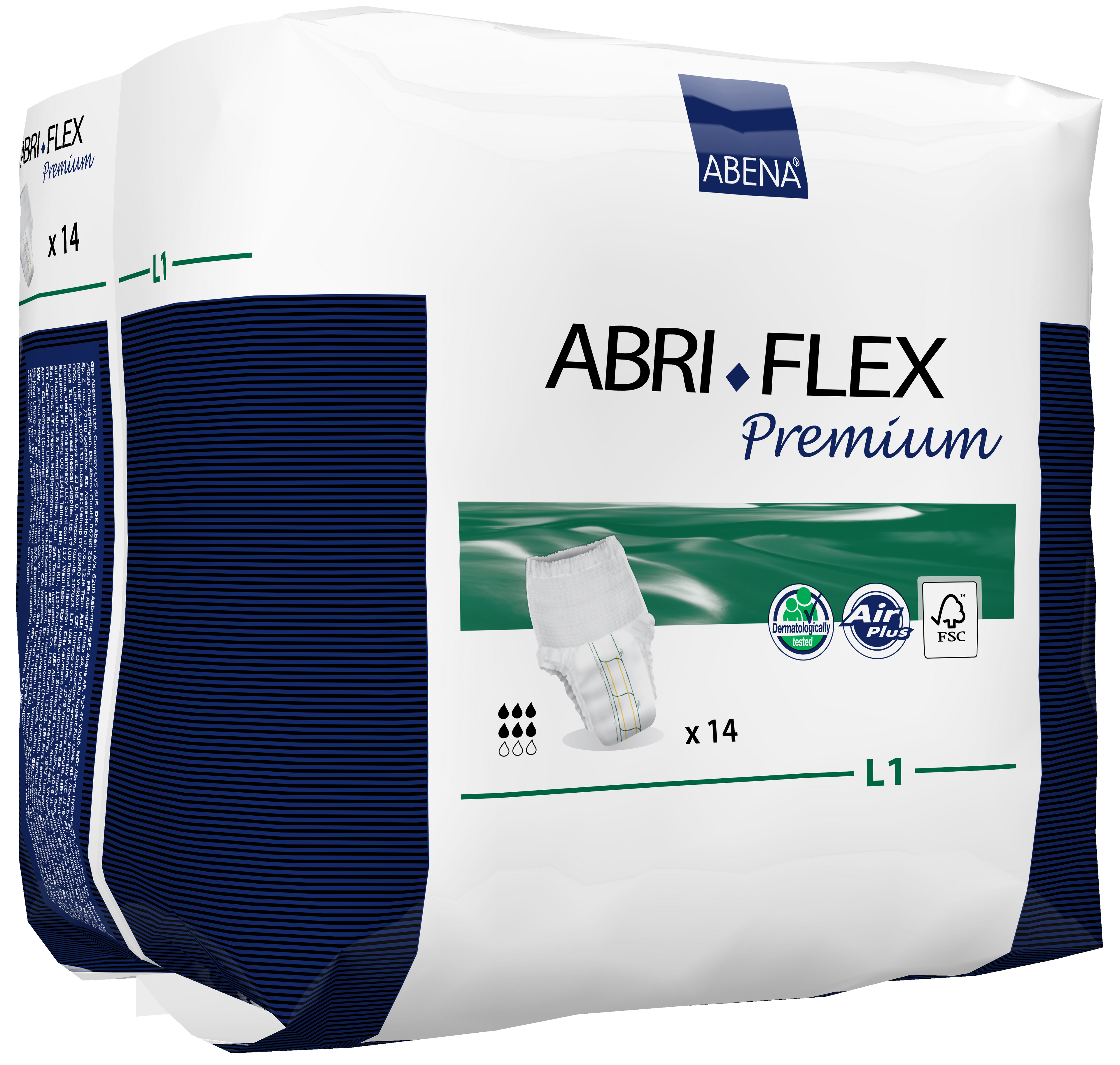 Abena Abri-Flex Pull-Up Underwear, L1