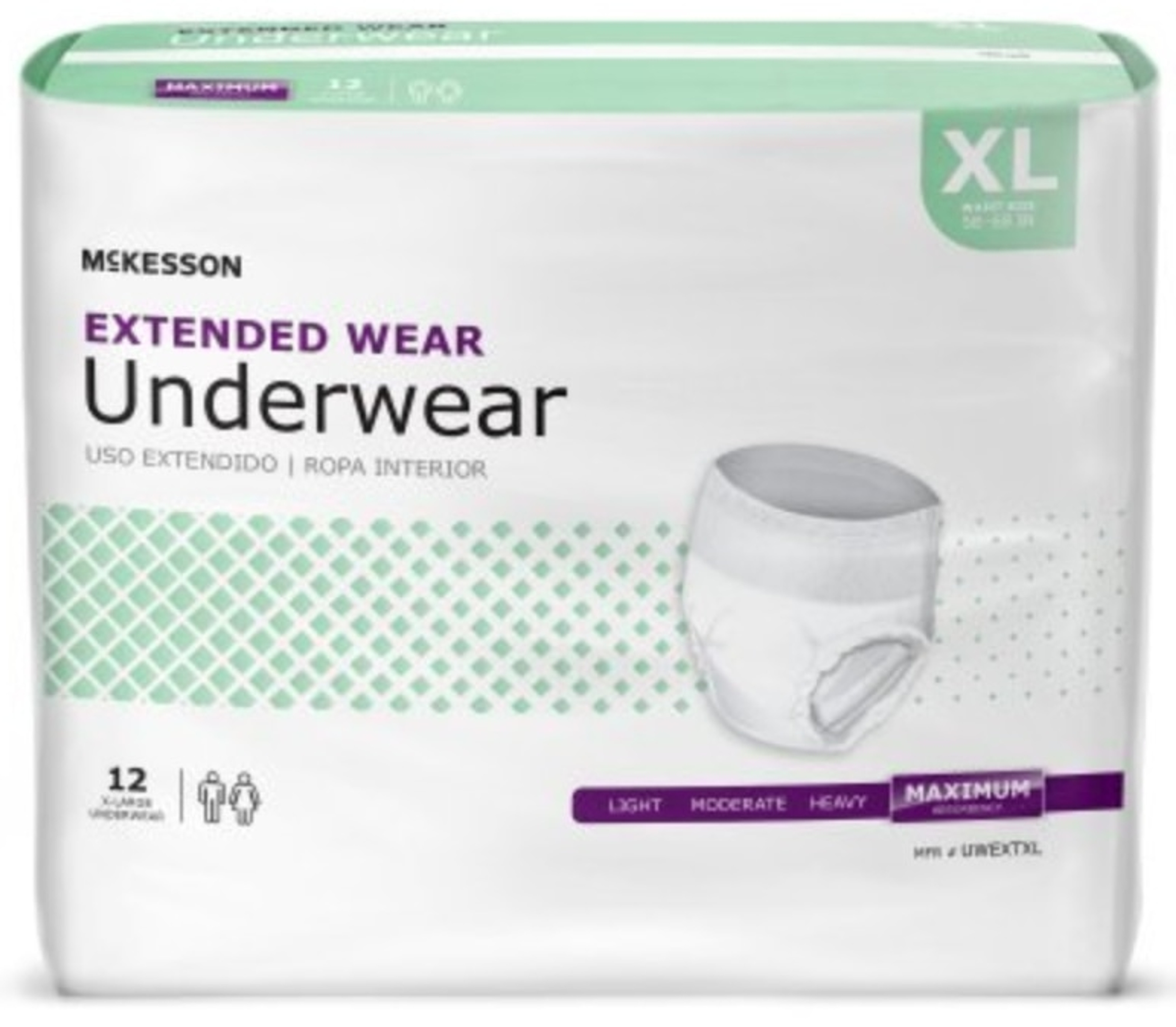 McKesson Extended Wear Pull-Up Underwear, Maximum