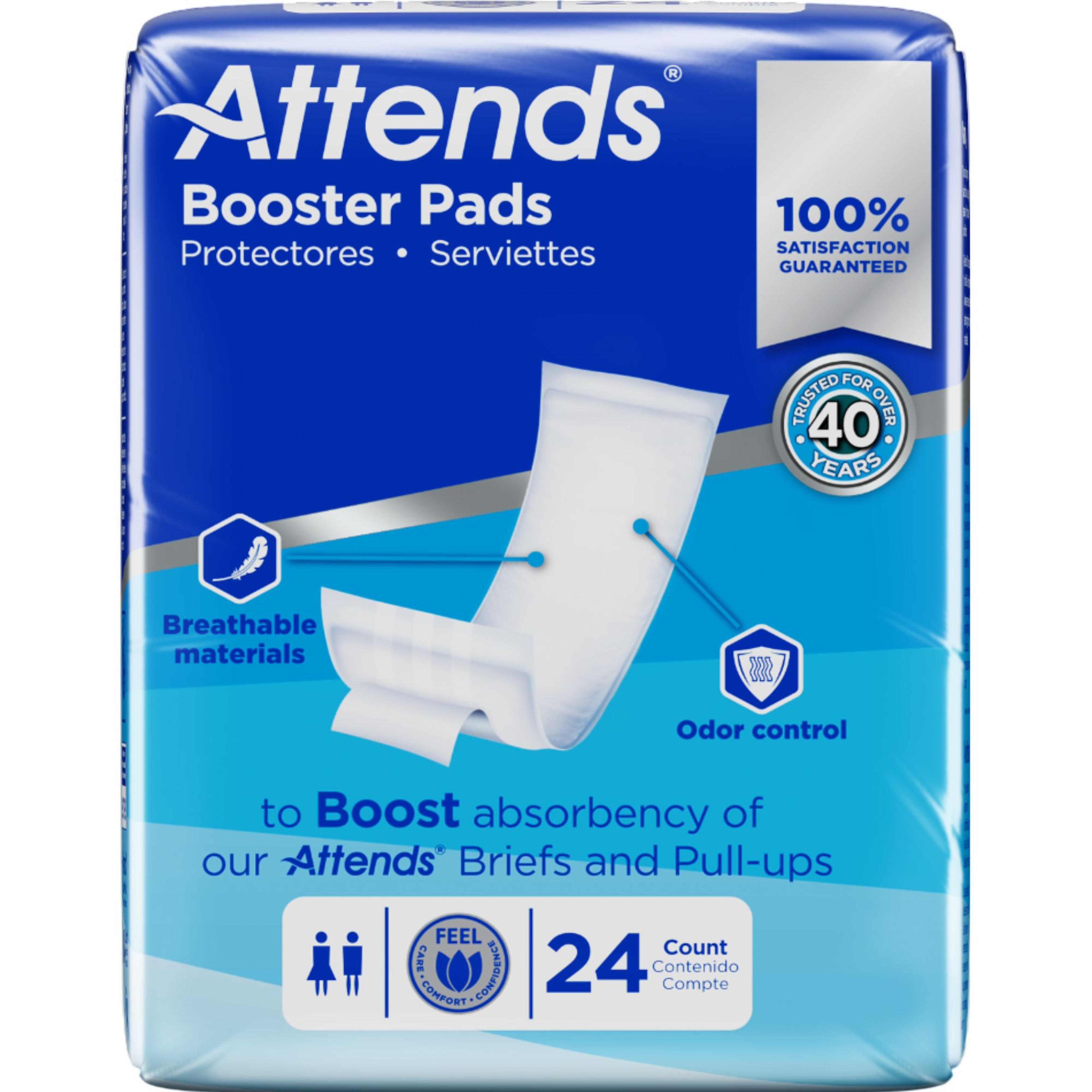 Attends Incontinence Booster Pads
