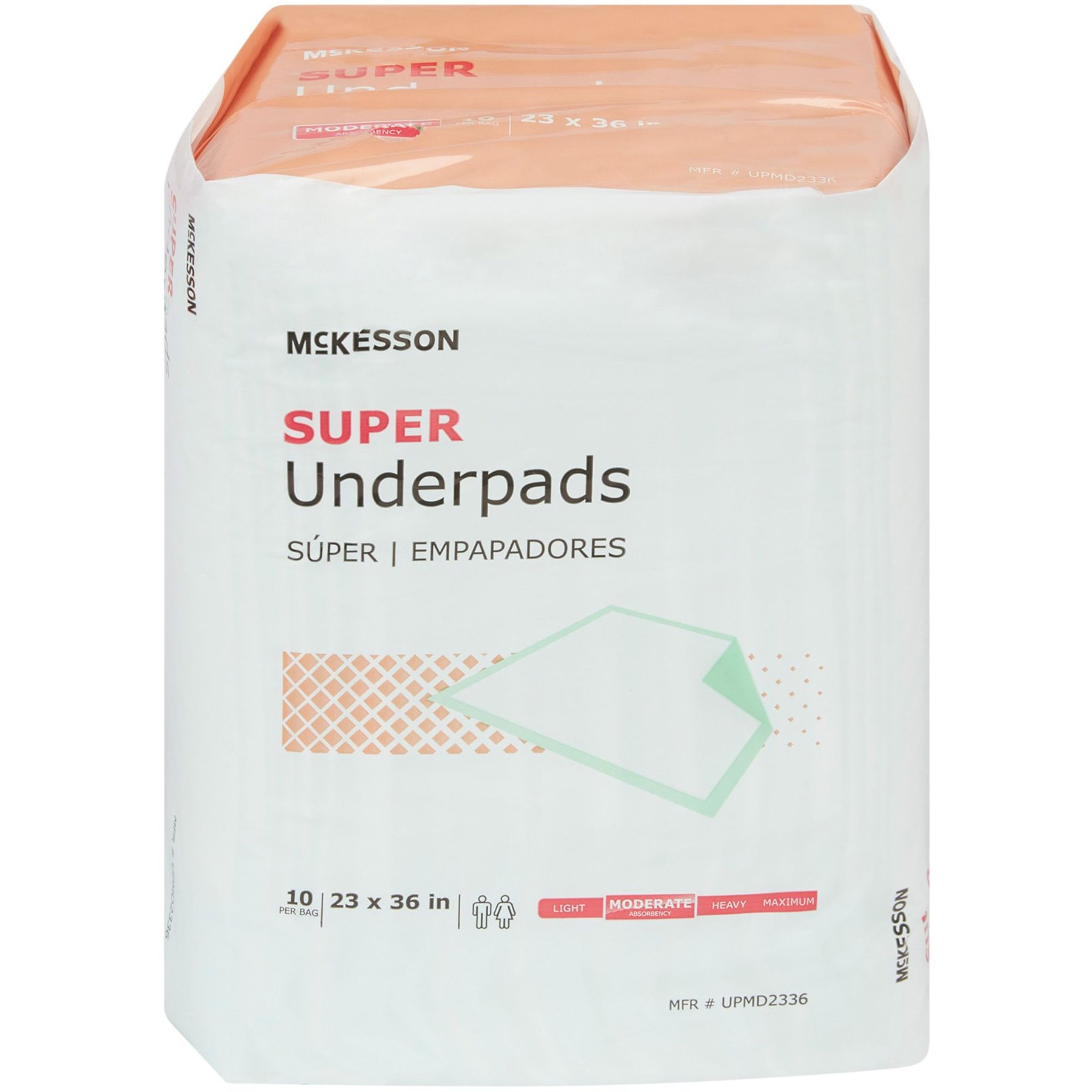 McKesson Super Underpads, Moderate Absorbency