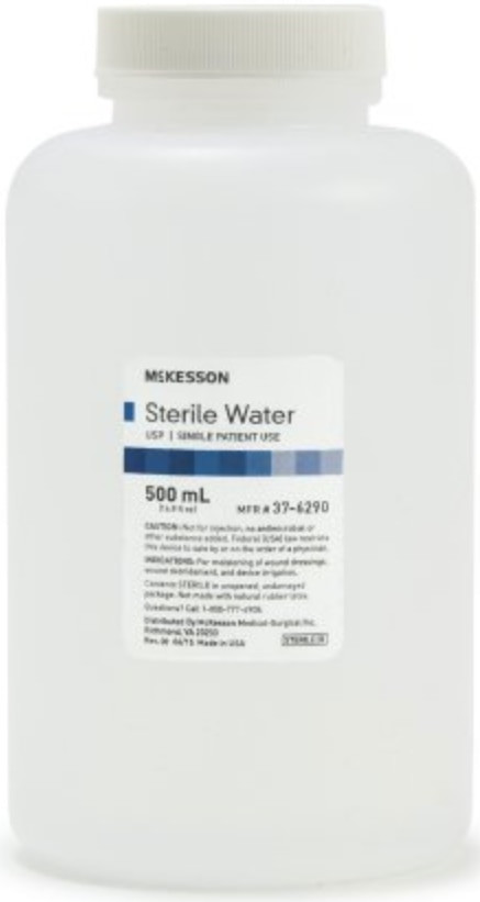McKesson Irrigation Solution, Sterile Water