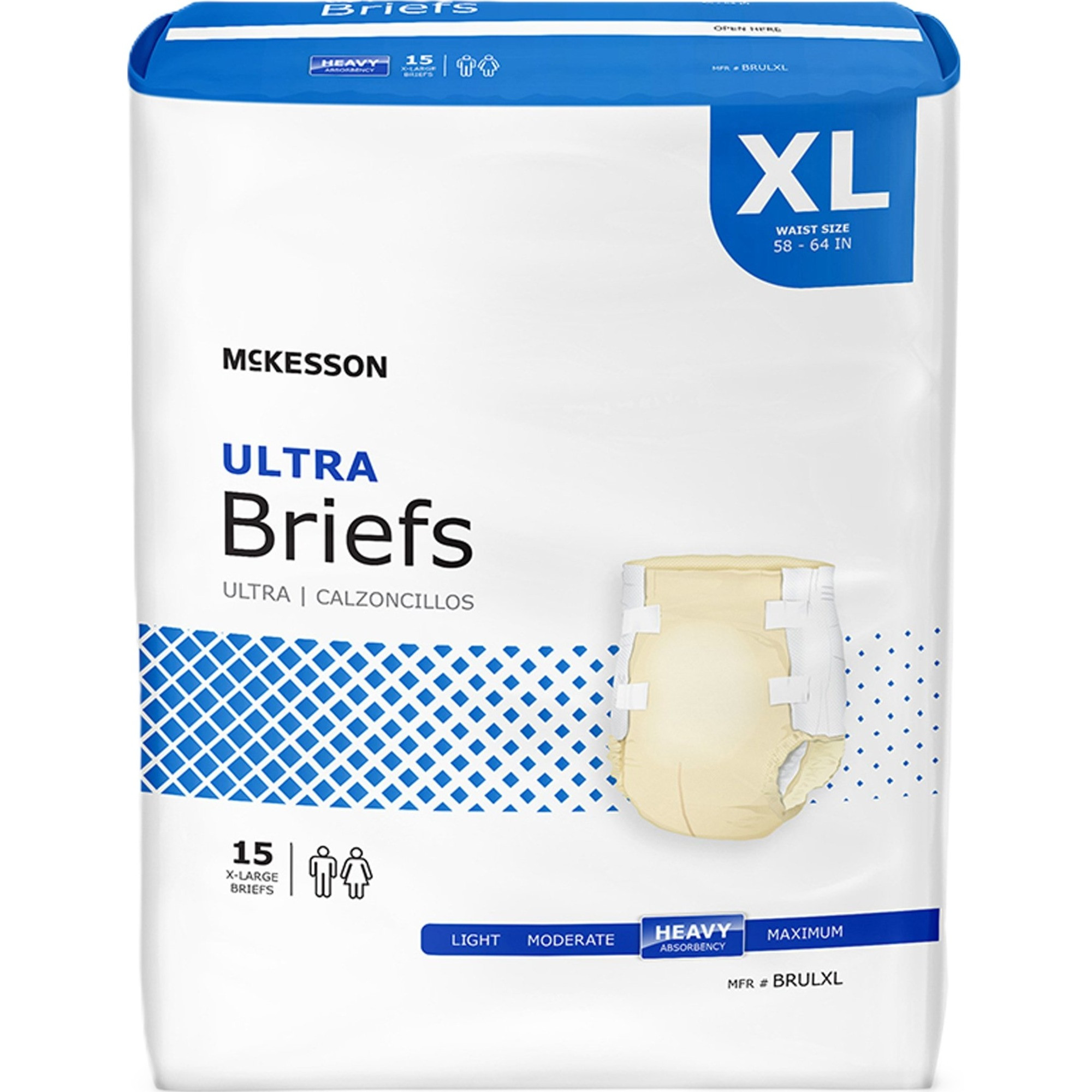 McKesson Ultra Briefs Heavy Absorbency