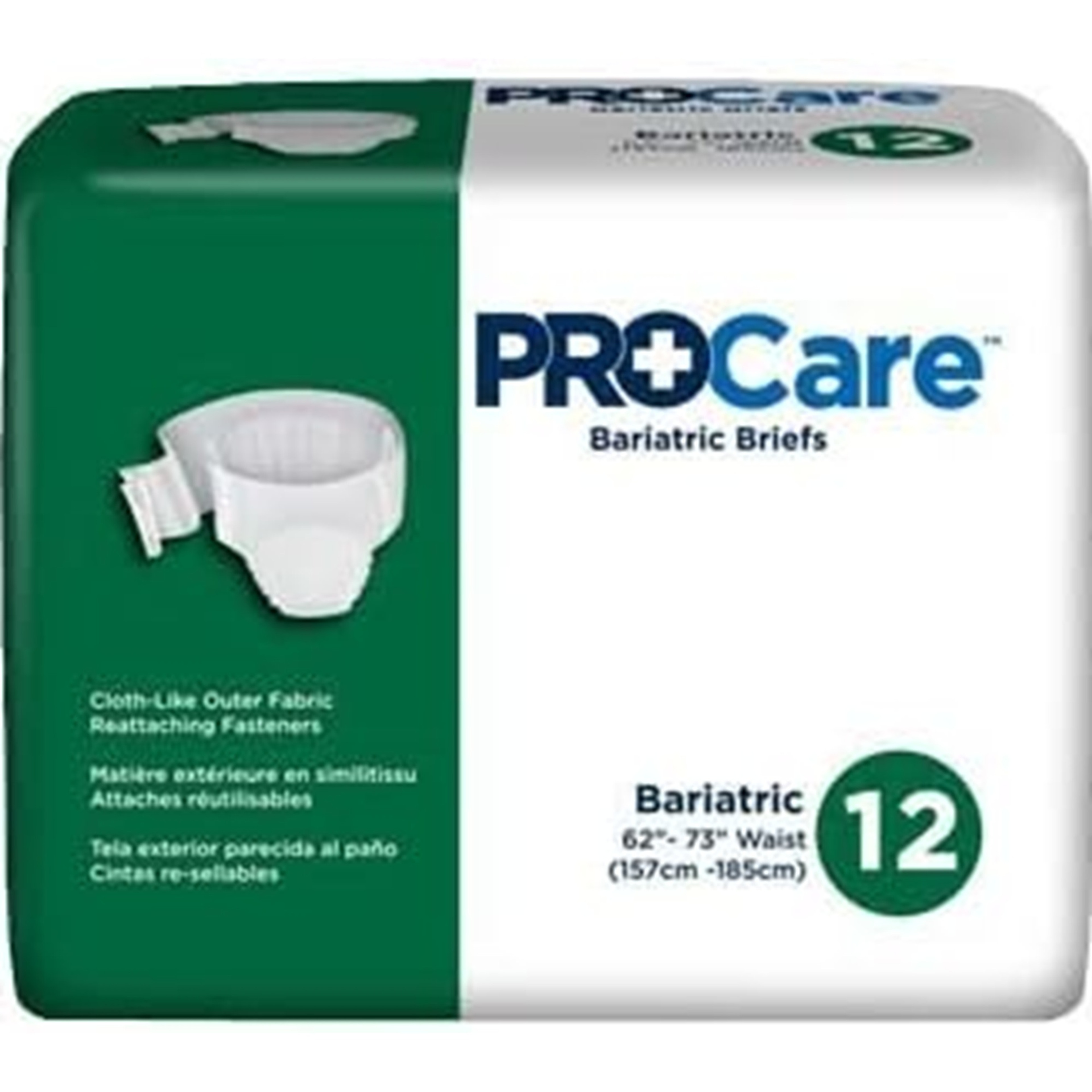 ProCare Breathable Adult Diapers with Tabs