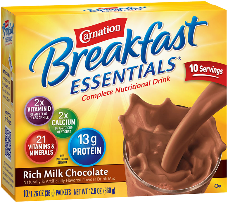 Carnation Breakfast Essentials Powder Packets