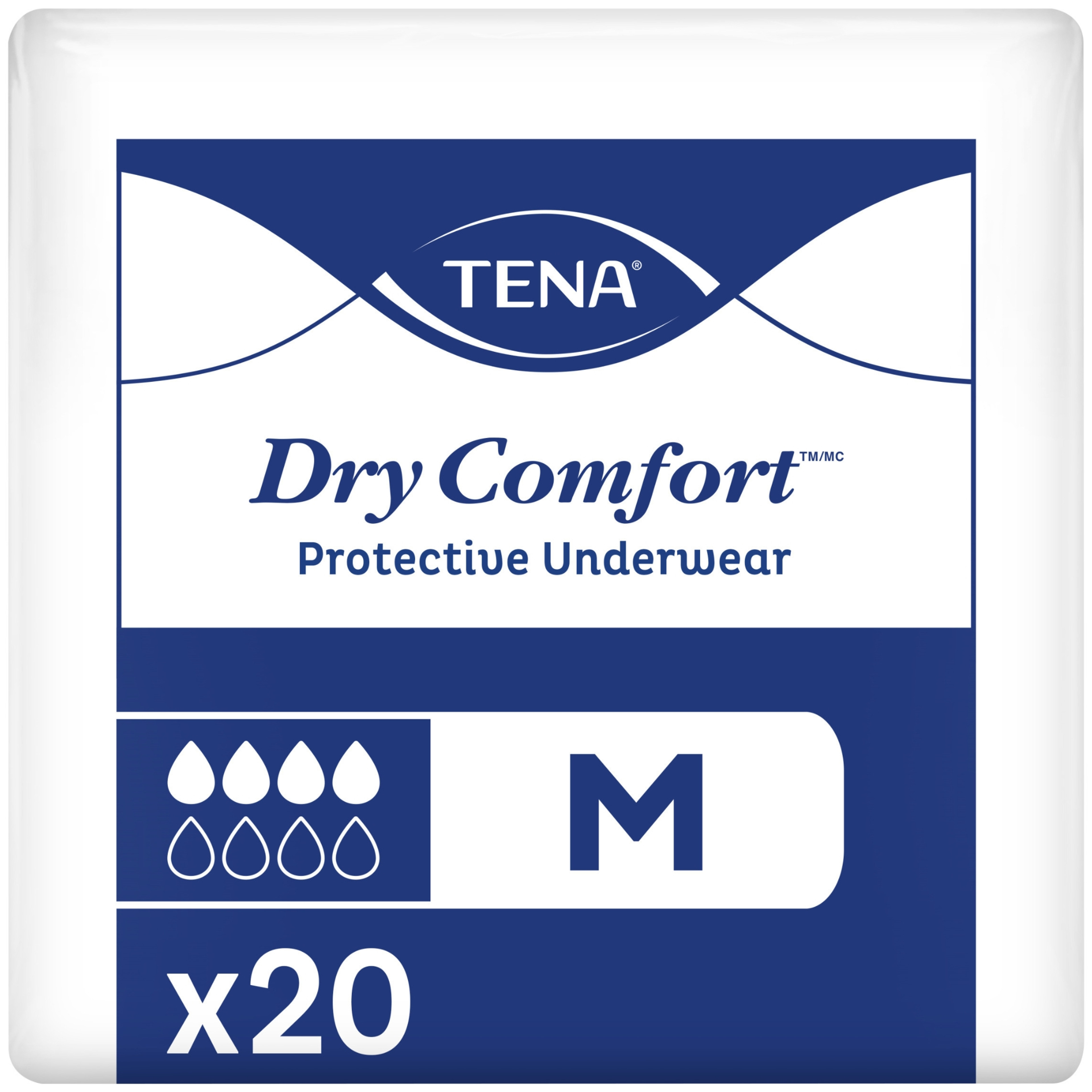 TENA Dry Comfort Protective Incontinence Pull-Up Underwear