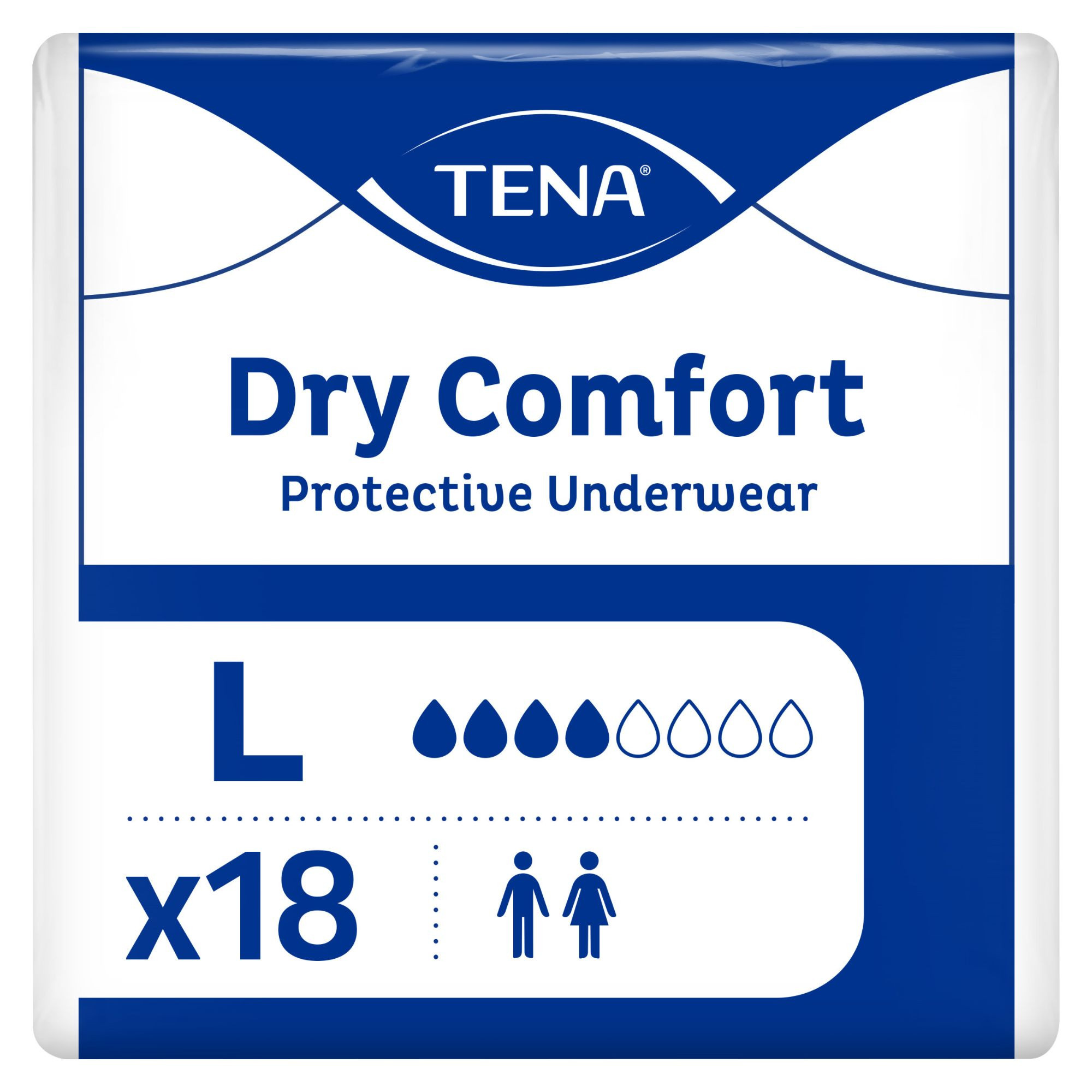 TENA Dry Comfort Protective Incontinence Pull-Up Underwear