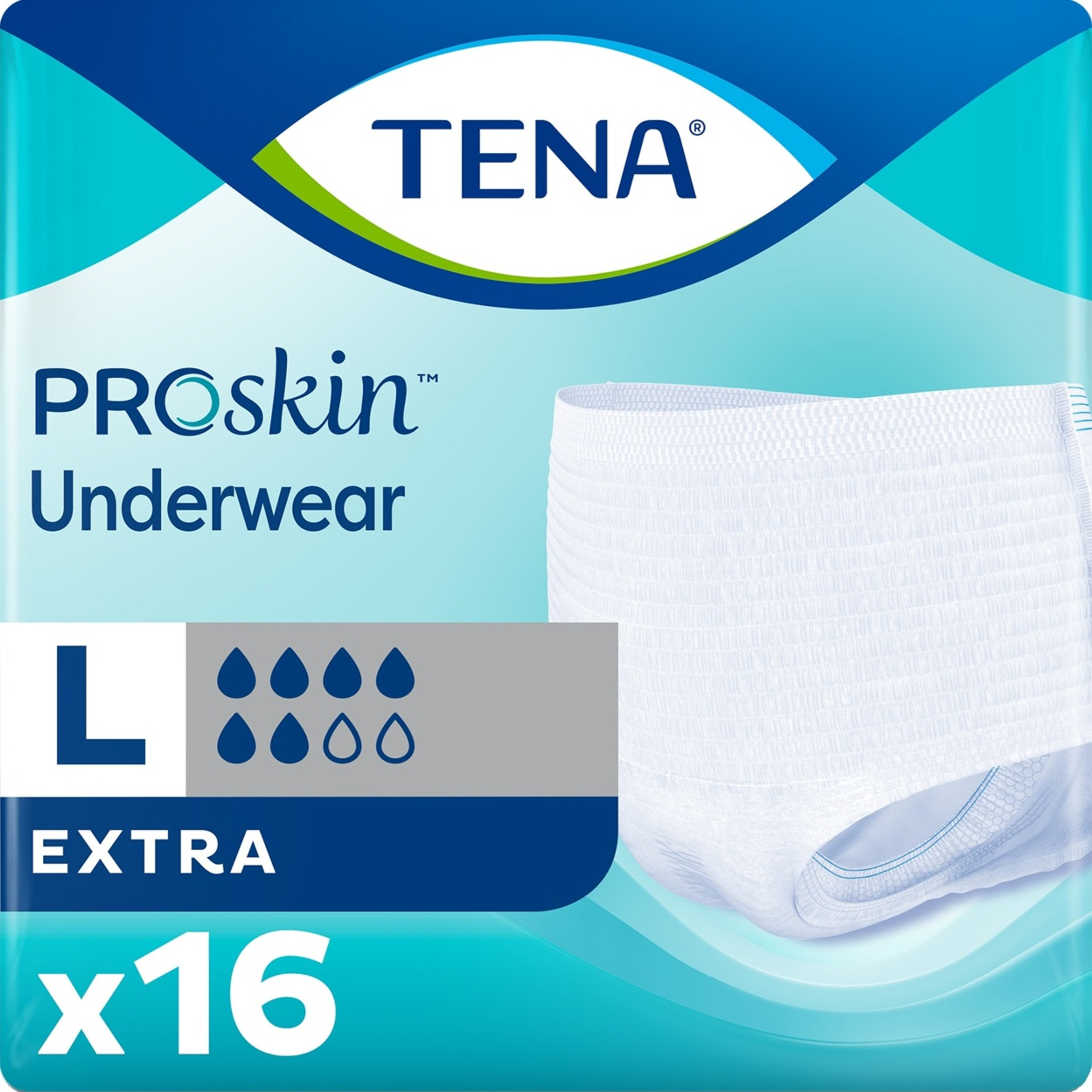 TENA ProSkin Fully Breathable Extra Protective Adult Incontinence Underwear, Moderate Absorbency