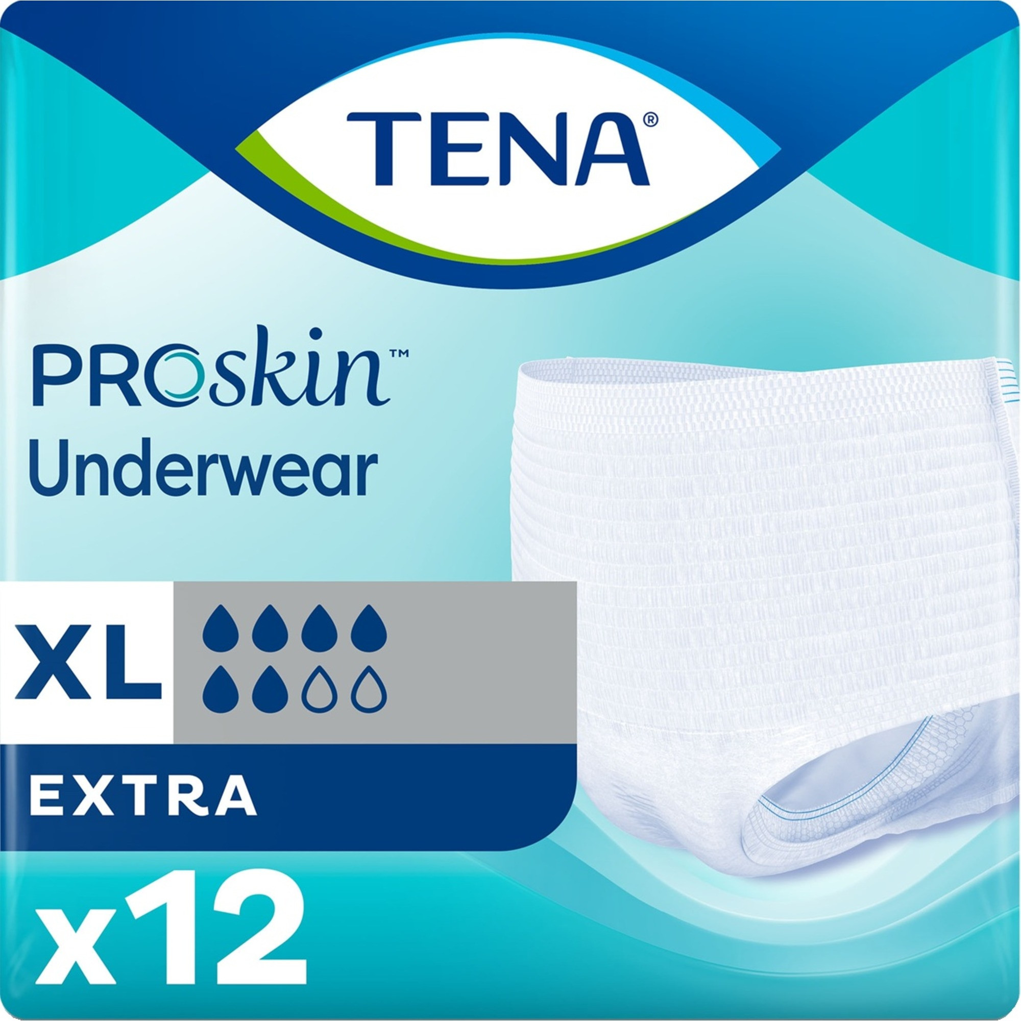 TENA ProSkin Fully Breathable Protective Adult Incontinence Pull-Up Underwear, Extra Absorbency