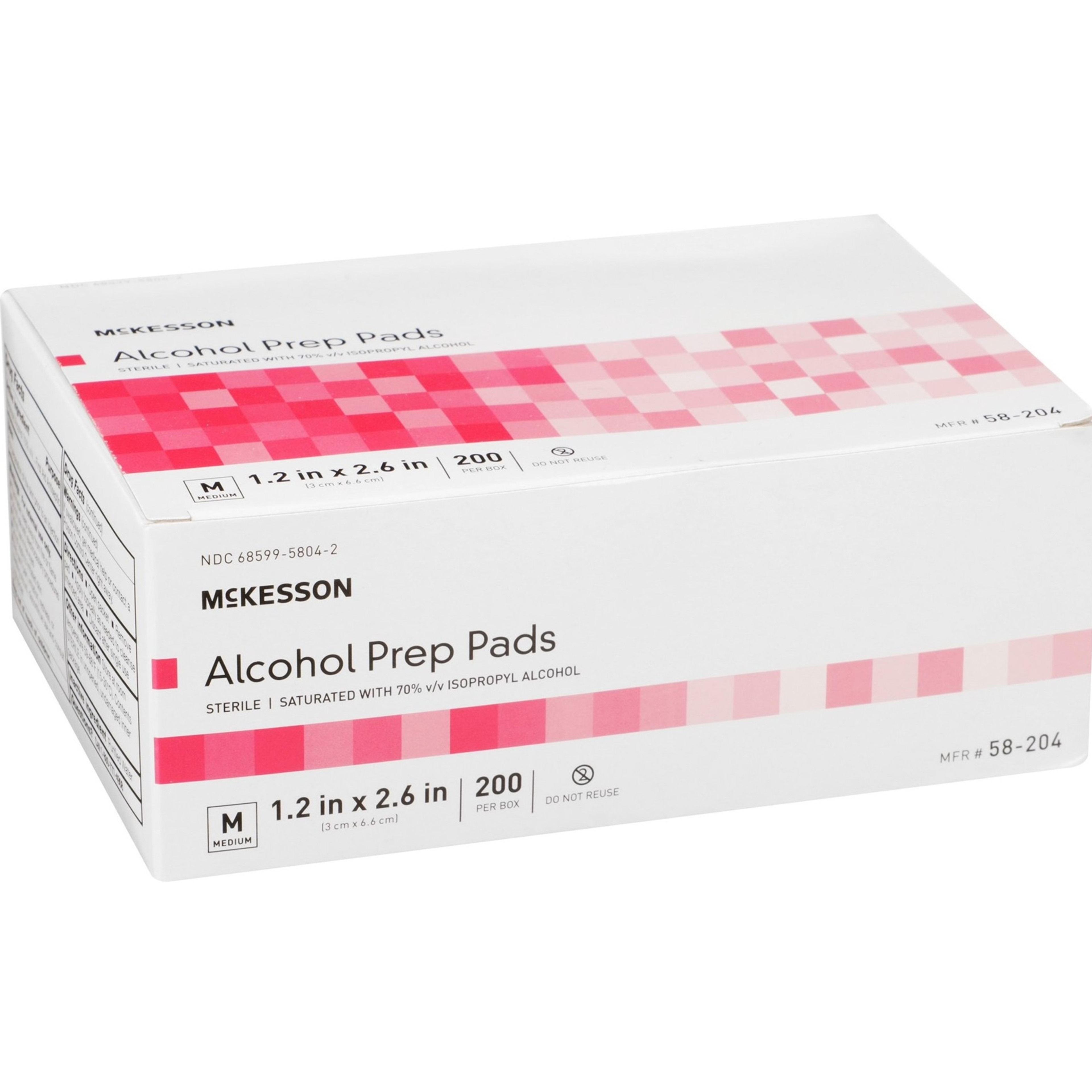 McKesson Alcohol Prep Pads