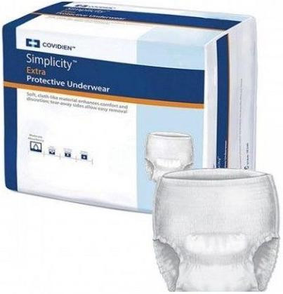 Simplicity Extra Pull-Up Underwear, Moderate