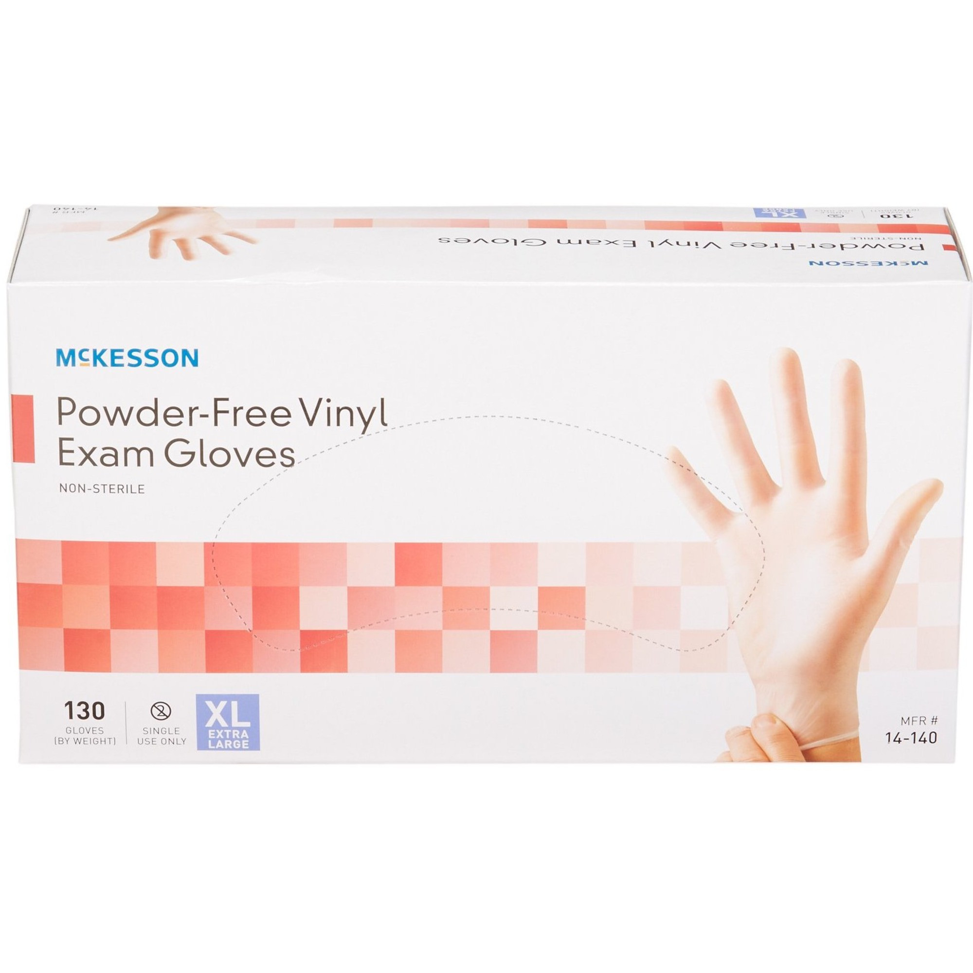 McKesson Vinyl Powder-Free Exam Gloves