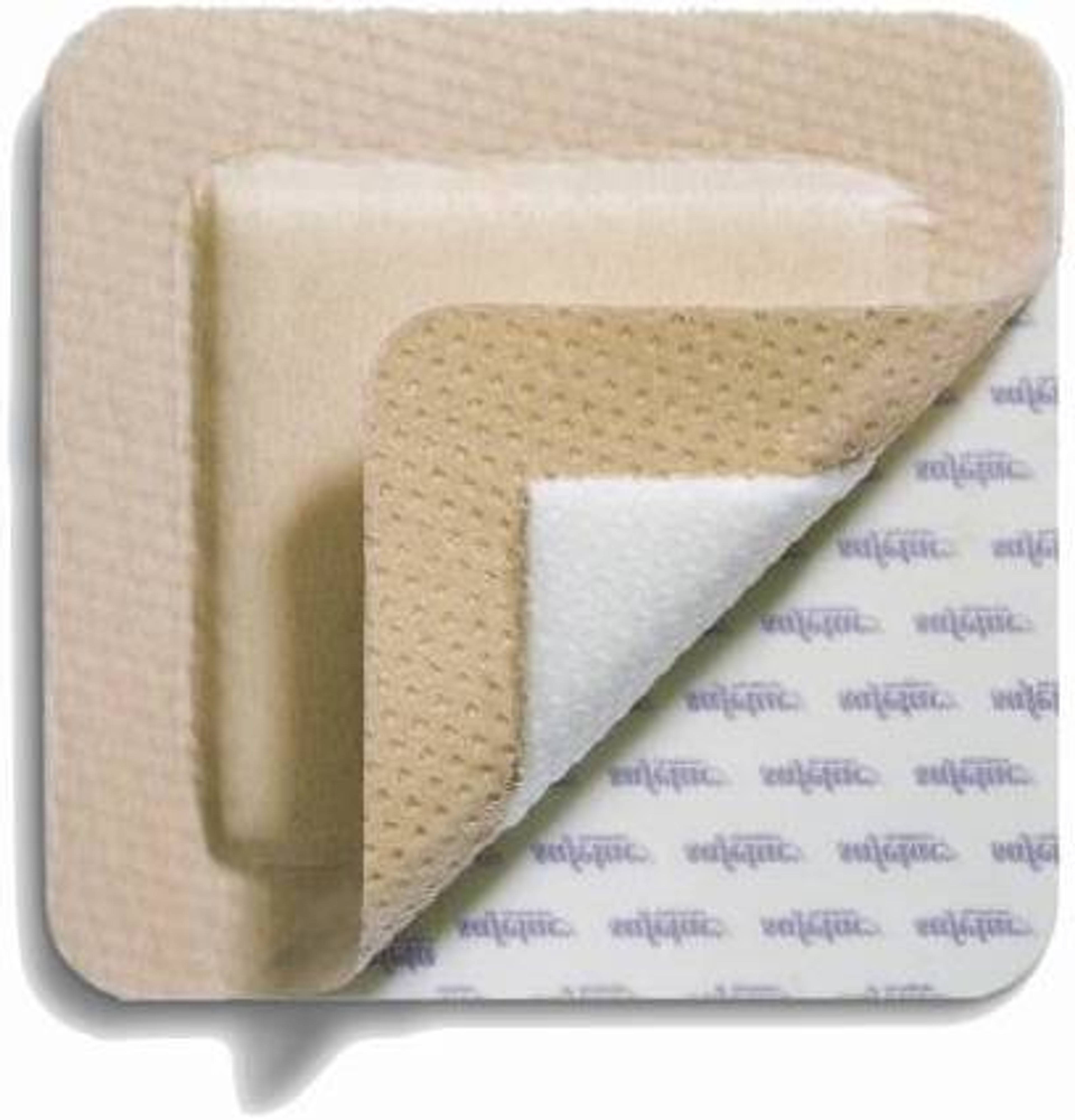 Mepilex Square Silicone Foam Dressing, Sterile