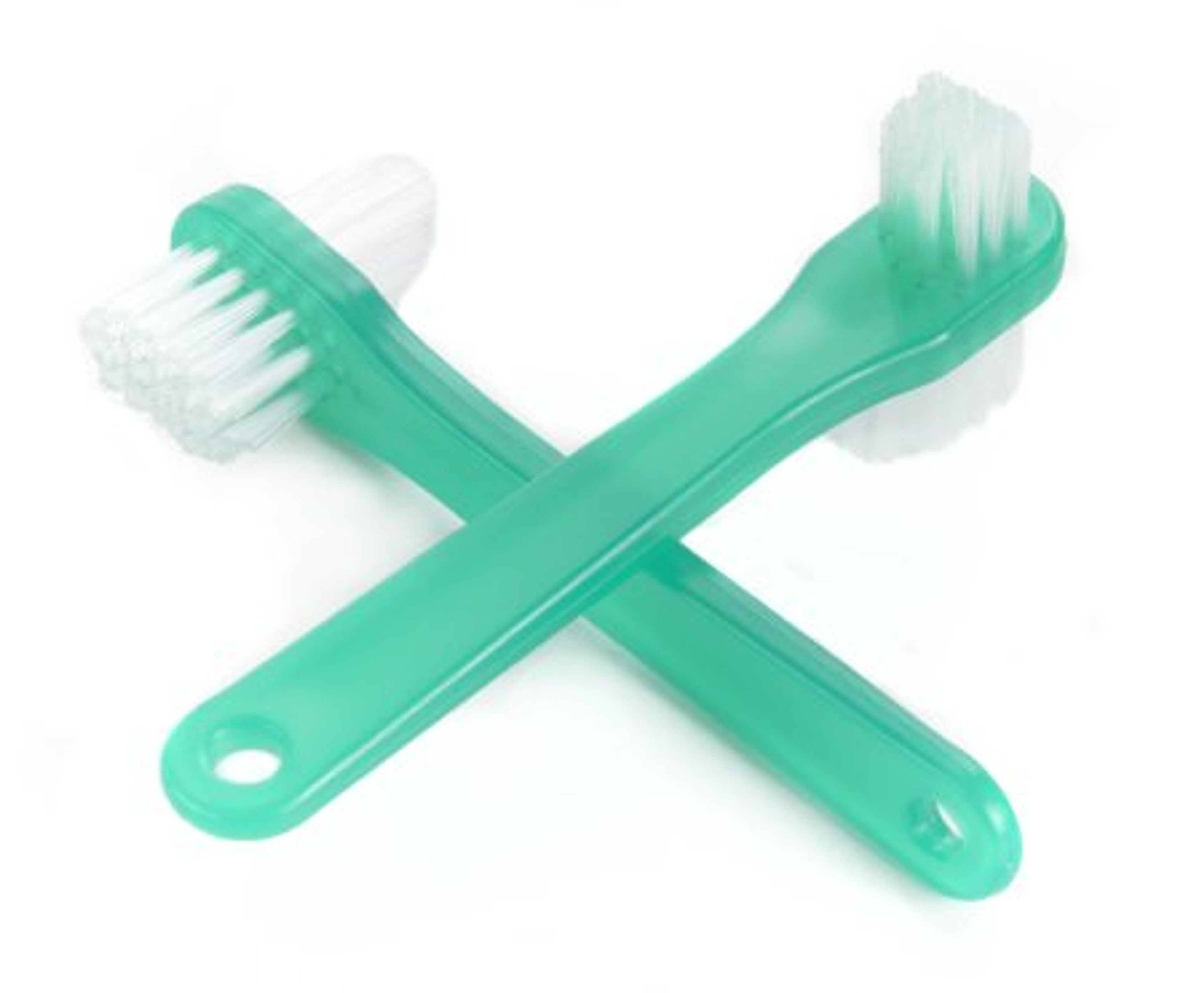 McKesson Denture Brush, 2-Sided Bristle