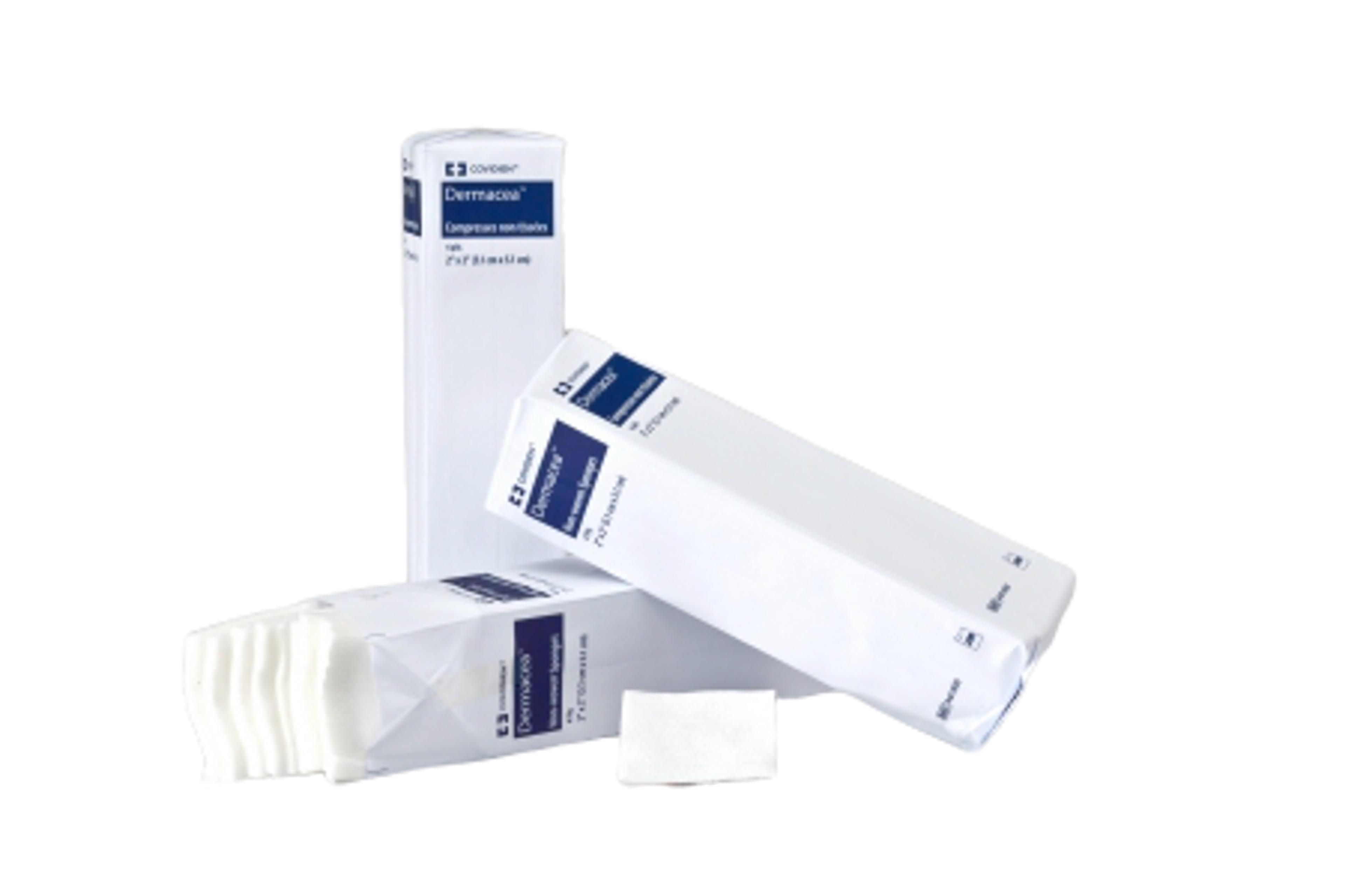 Dermacea 4-Ply NonWoven Gauze Sponges, Non-Sterile