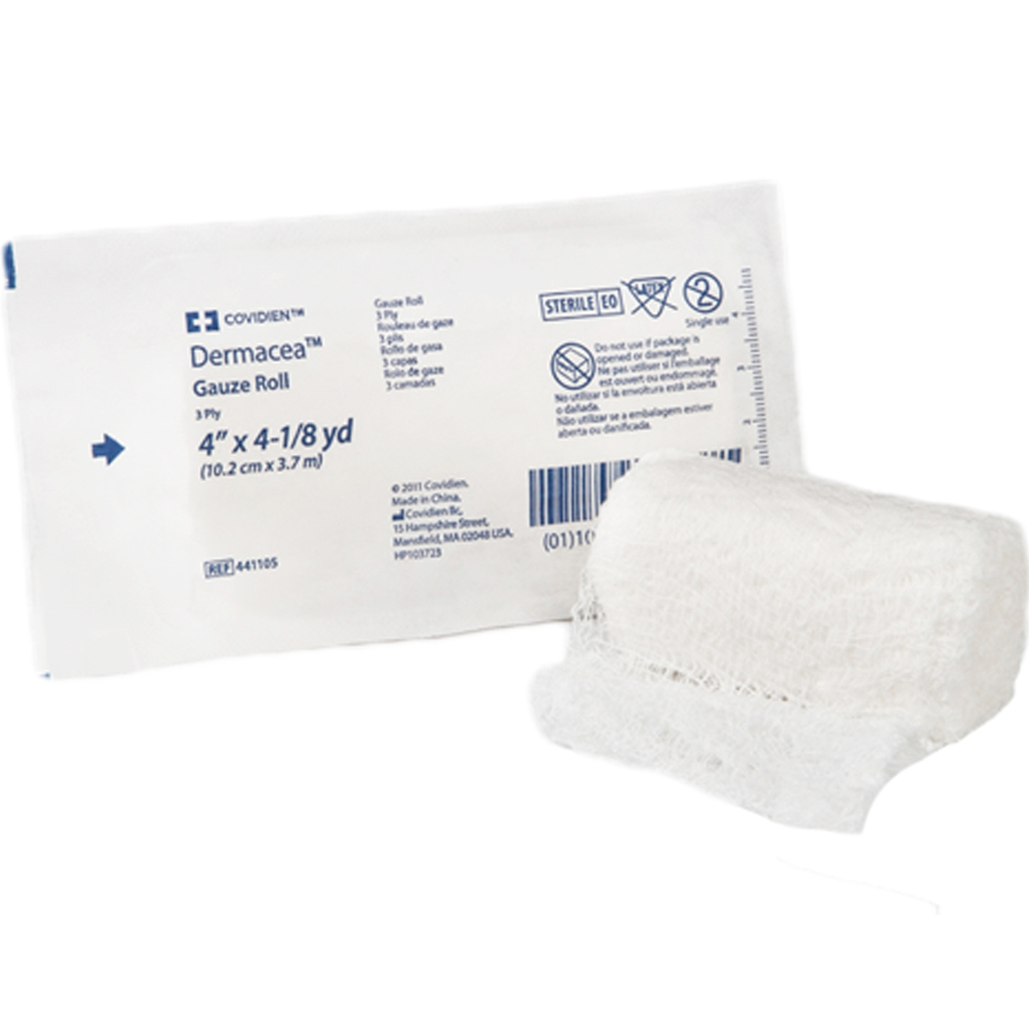 Dermacea Fluff Bandage Roll, Sterile
