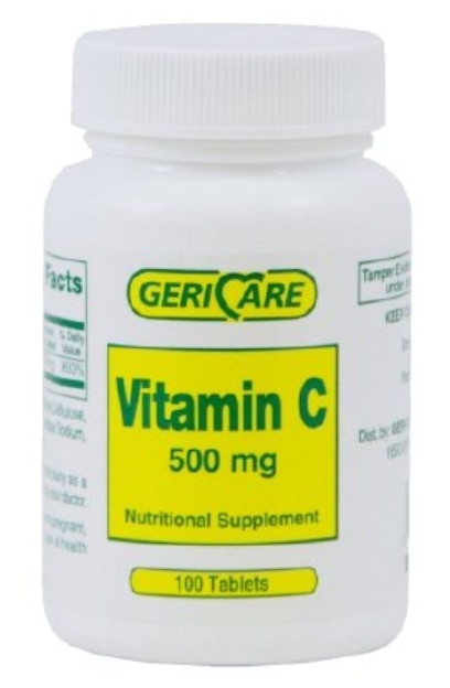Geri-Care Vitamin C 500 mg Dietary Supplement
