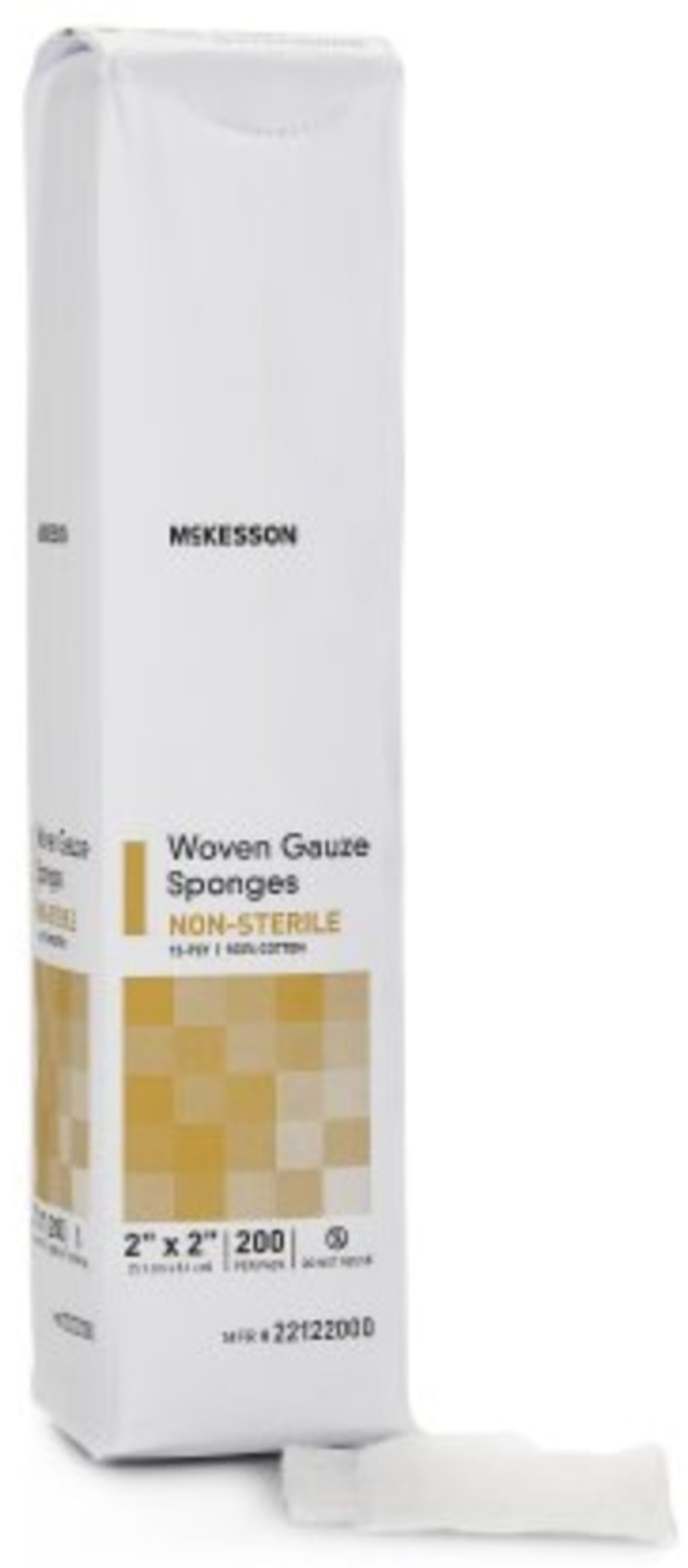 McKesson 12-Ply Woven Gauze Sponges, Non-Sterile