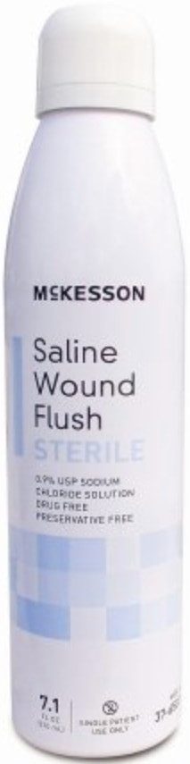 McKesson Saline Wound Flush, Sterile