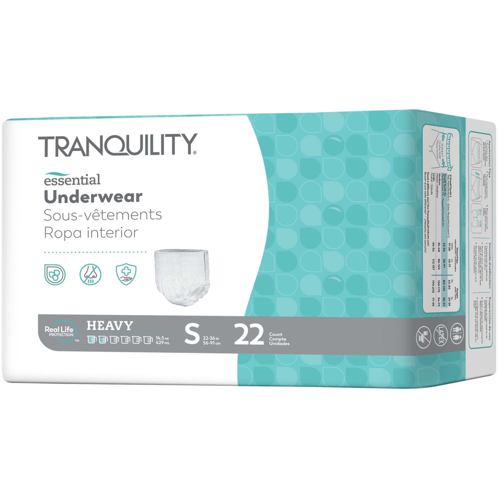 Tranquility Essential Adult Incontinence Pull-Up Underwear, Heavy Absorbency