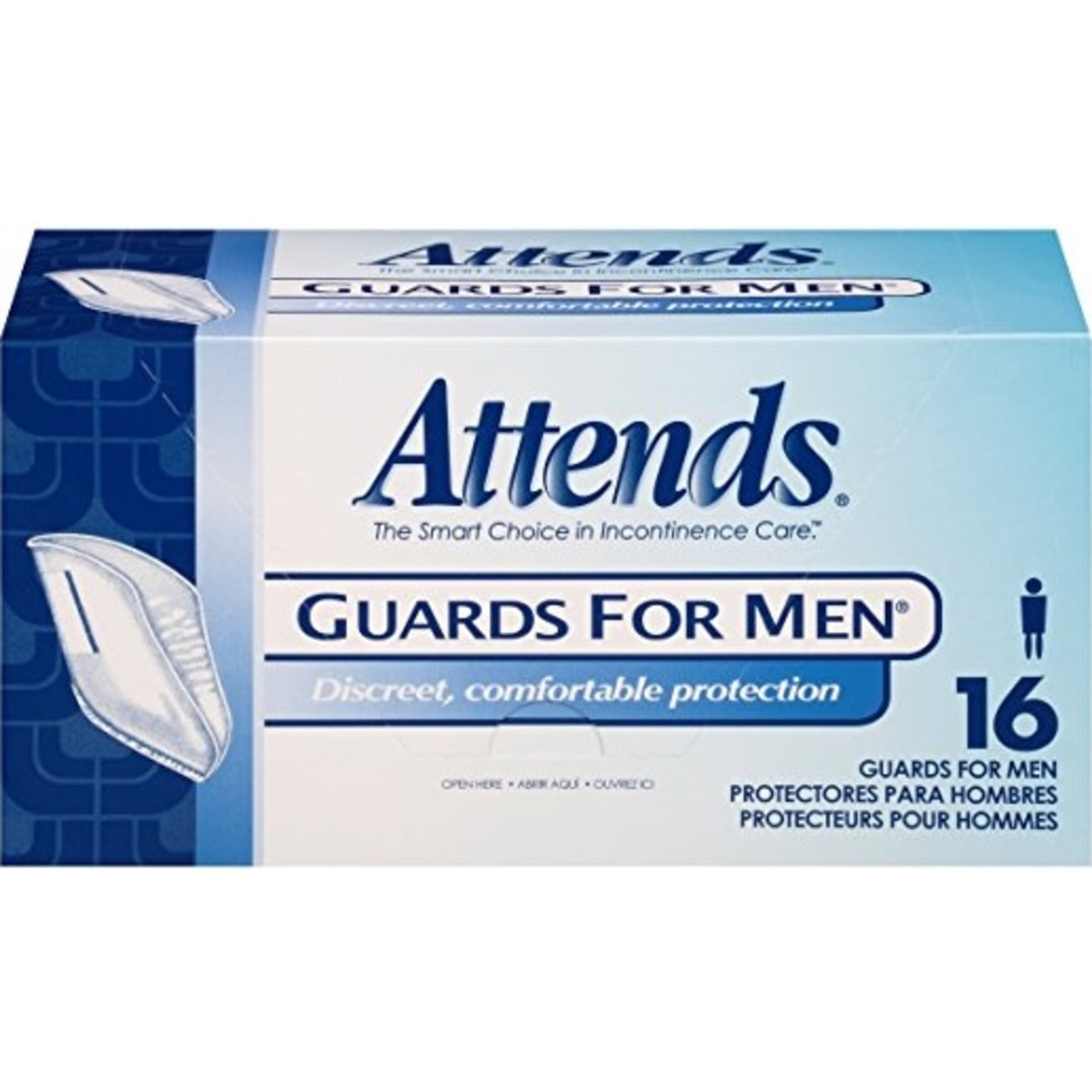 Attends Incontinence Guards for Men