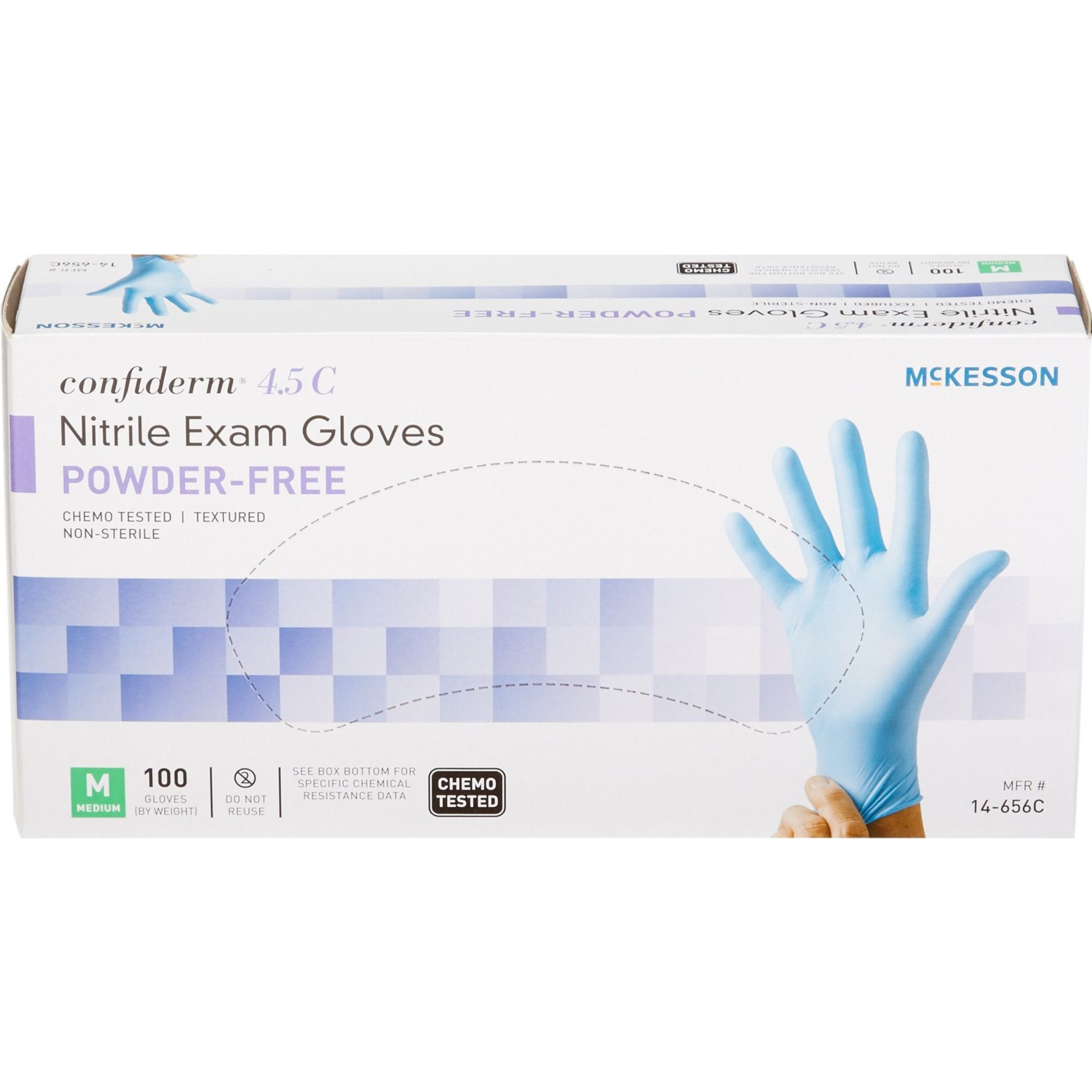 McKesson Confiderm 4.5C Nitrile Gloves