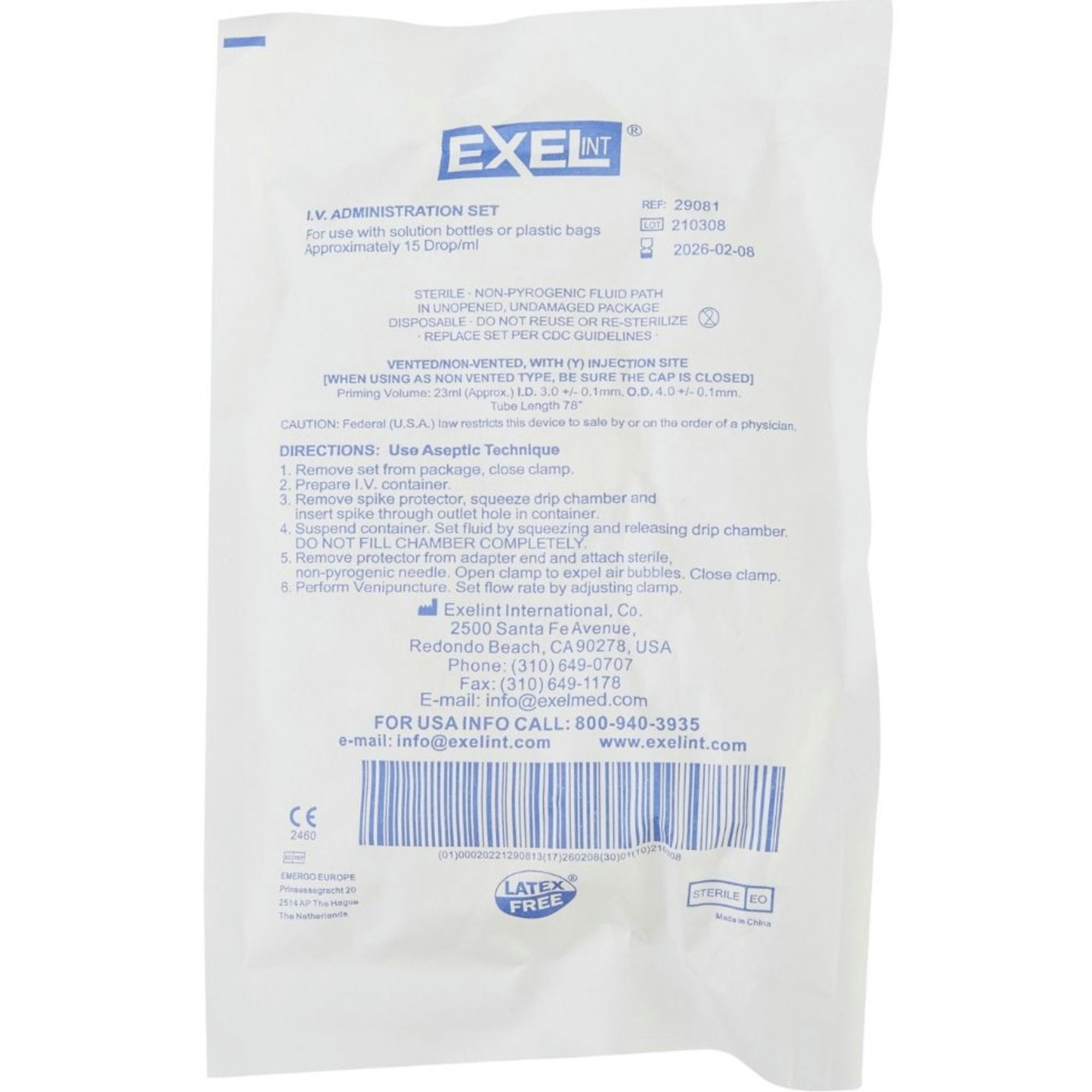 AirTite Administration Set