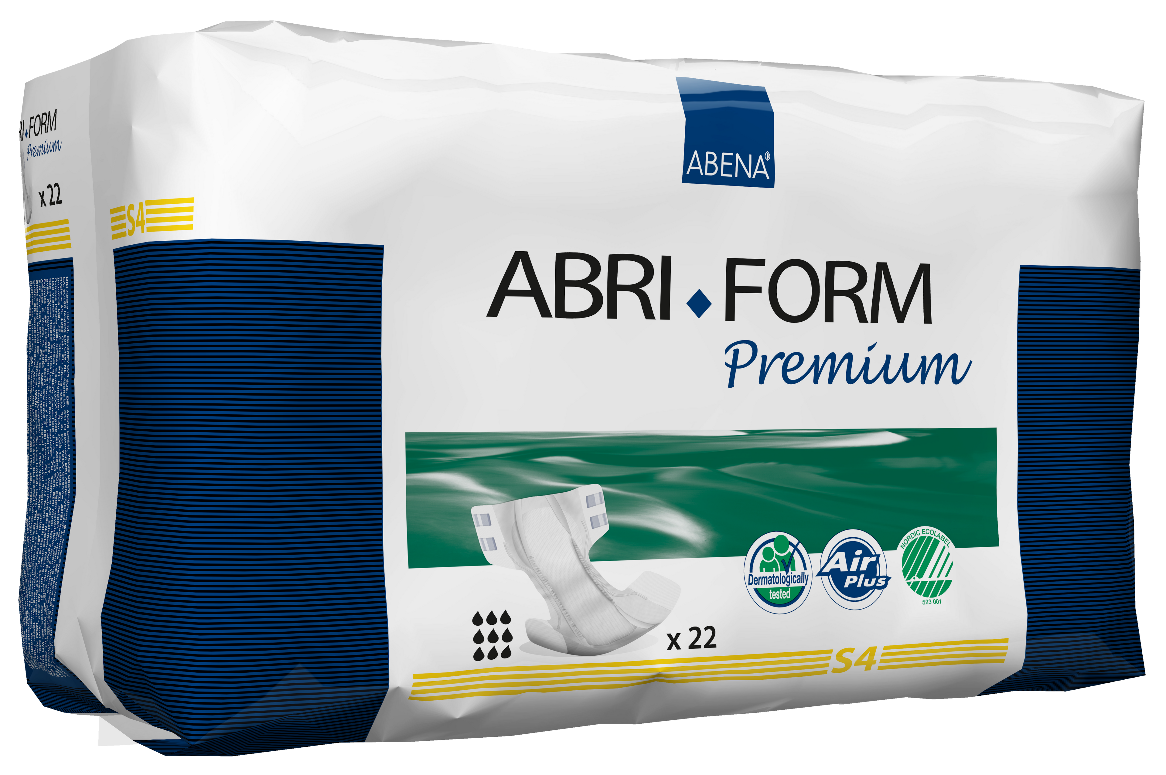 Abena Abri-Form Premium Diapers with Tabs, S4