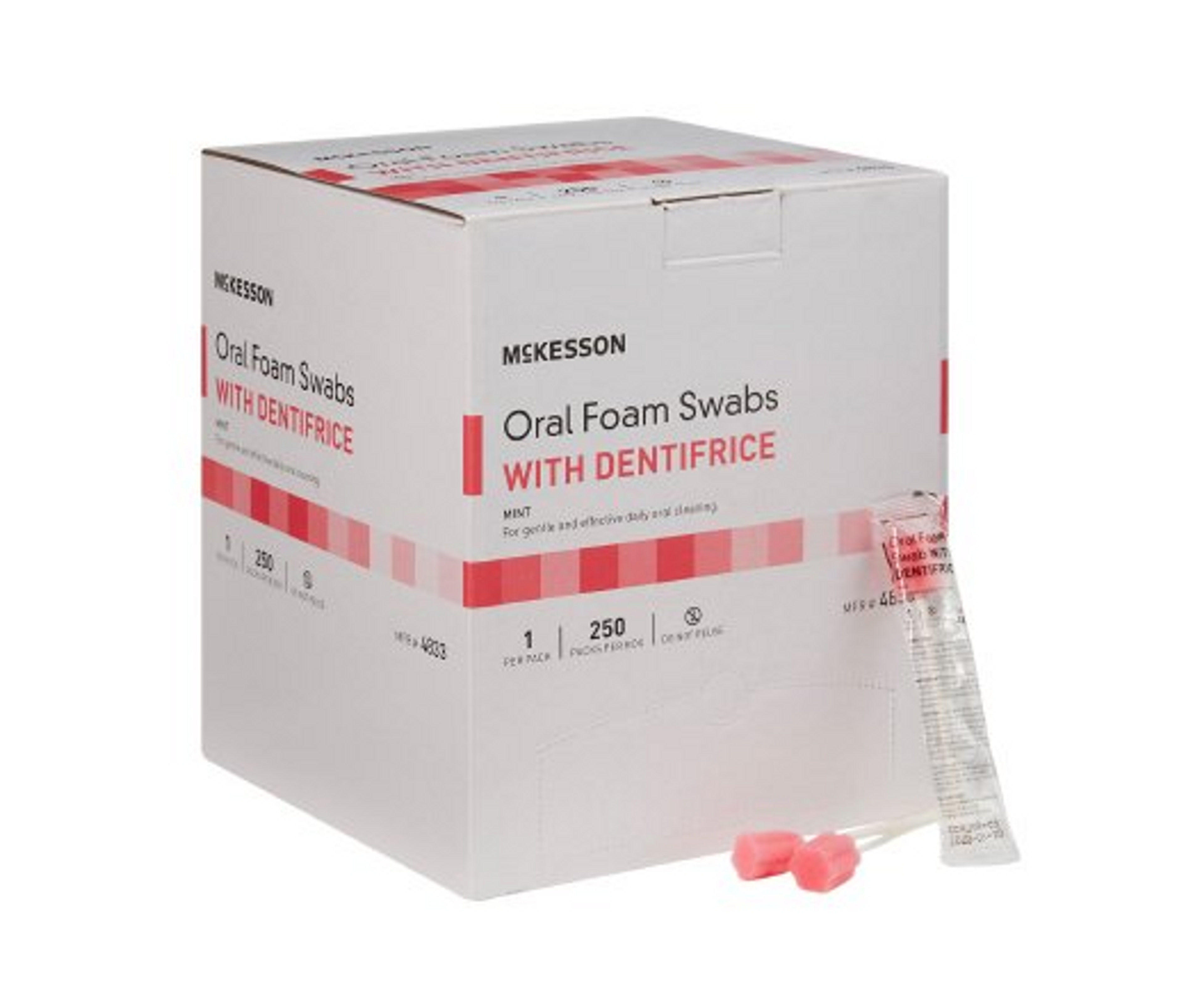 McKesson Oral Foam Swabstick, Dentifrice