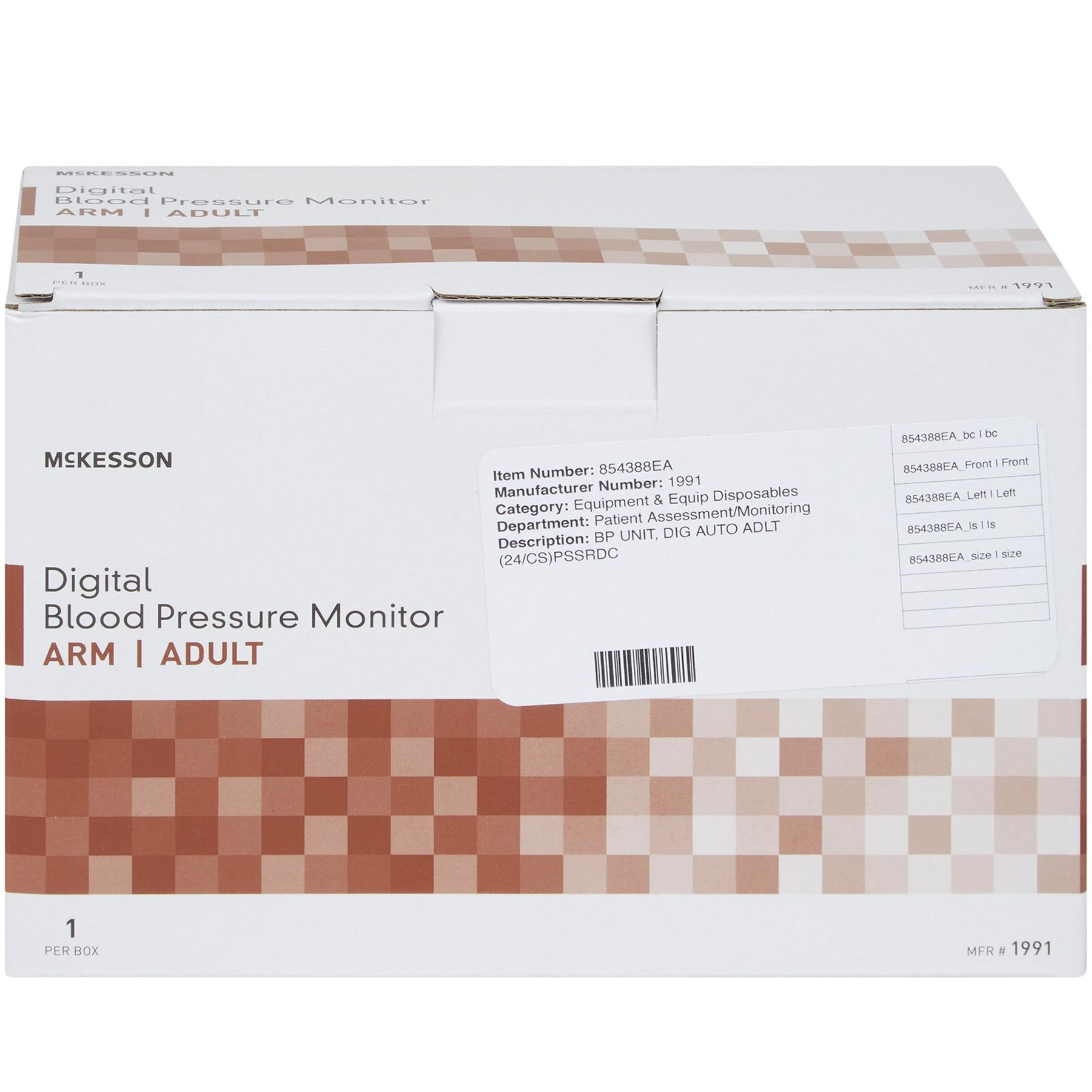McKesson Blood Pressure Desk Monitor, Adult Arm Tube
