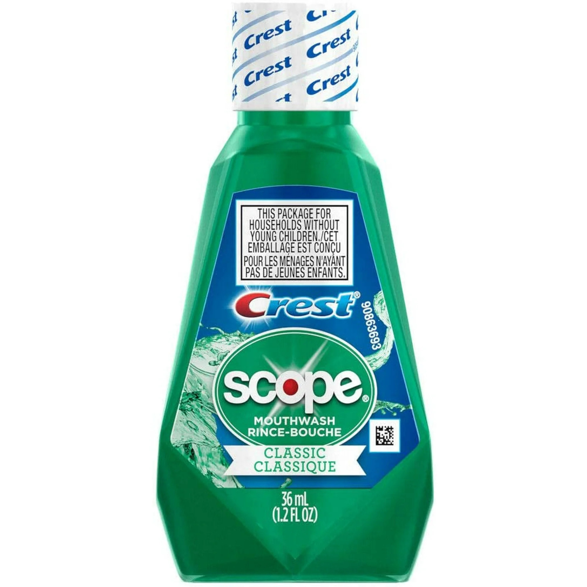Crest Scope Classic Mouthwash, Mint Flavor