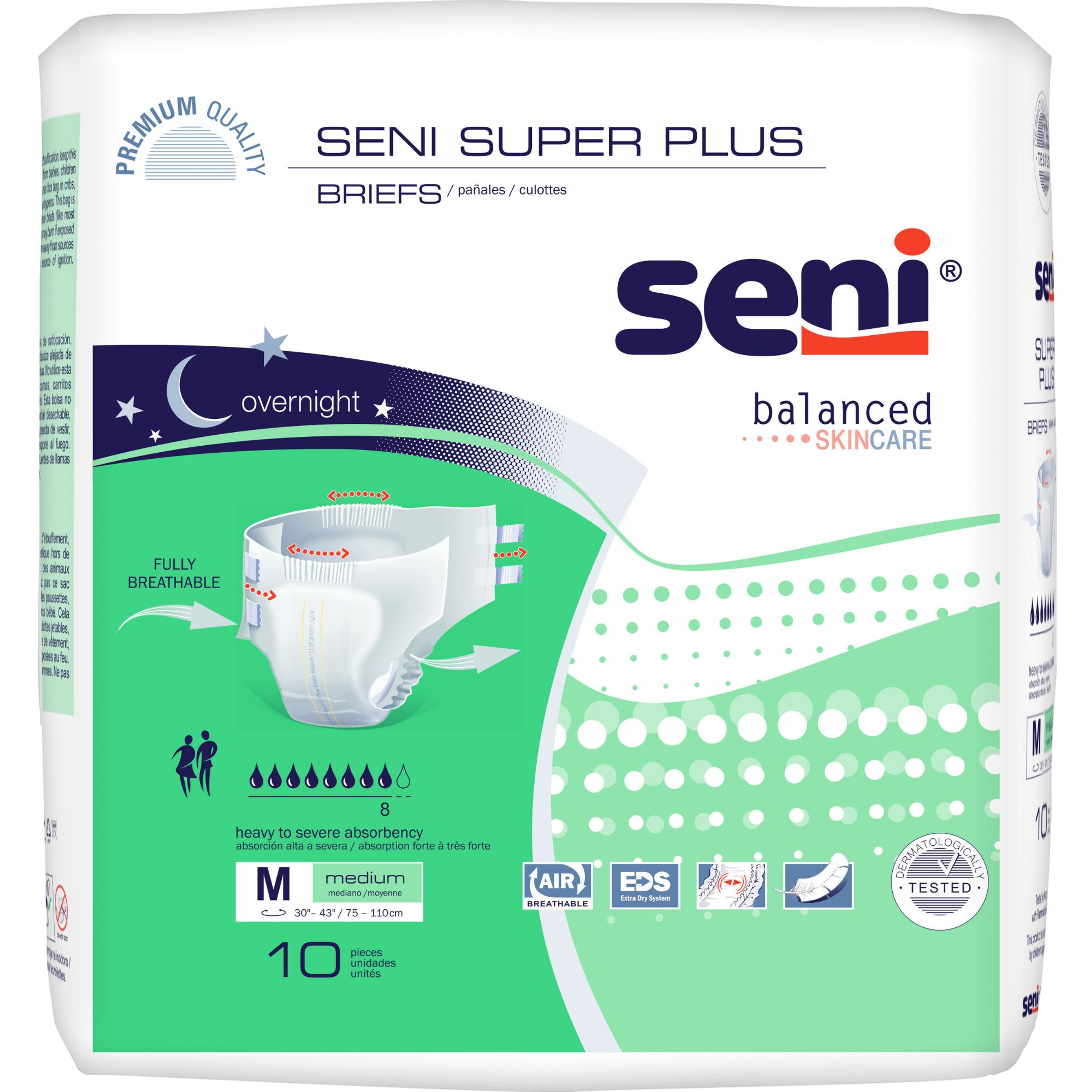 Seni Super Plus Adult Diapers with Tabs