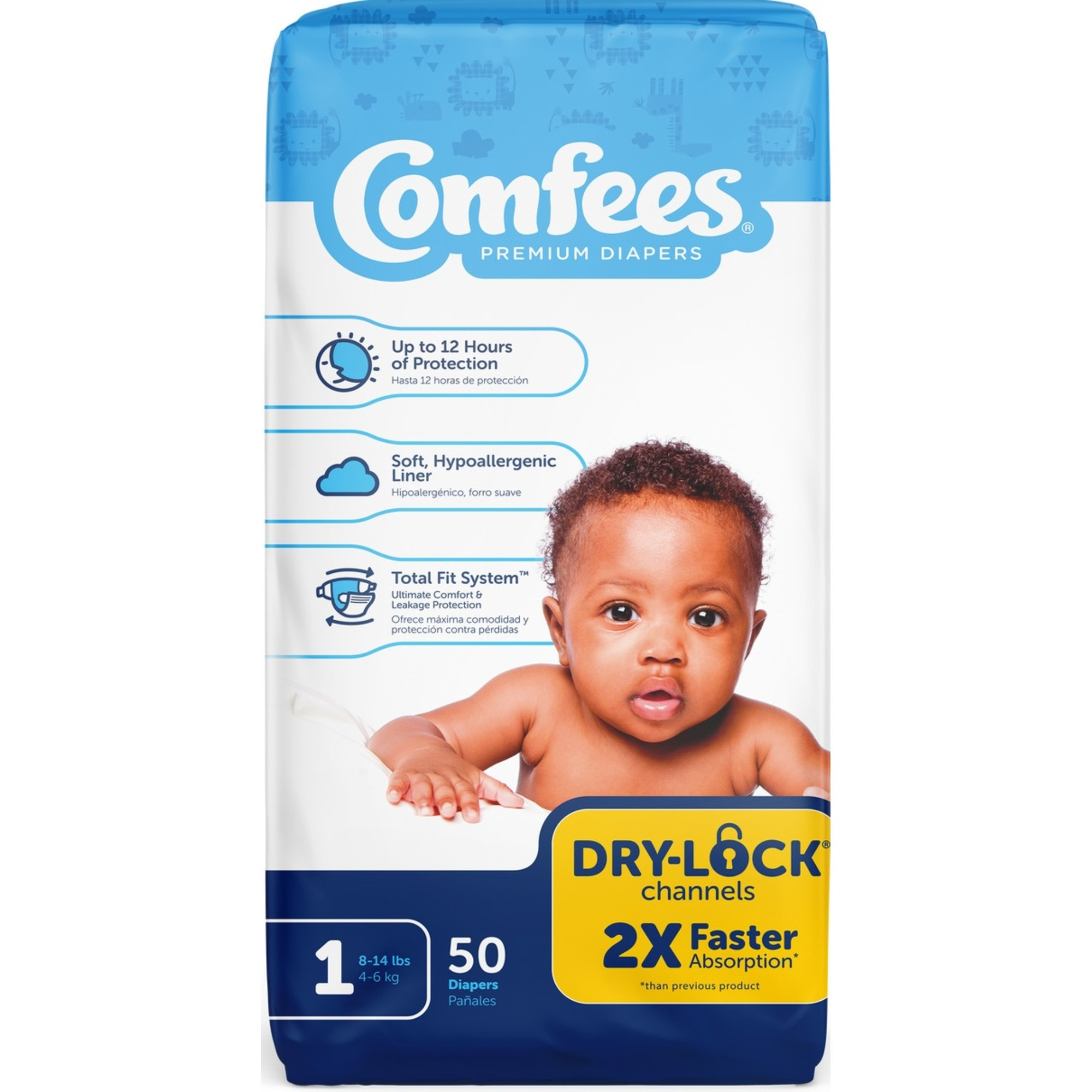 Comfees Premium Baby Diapers