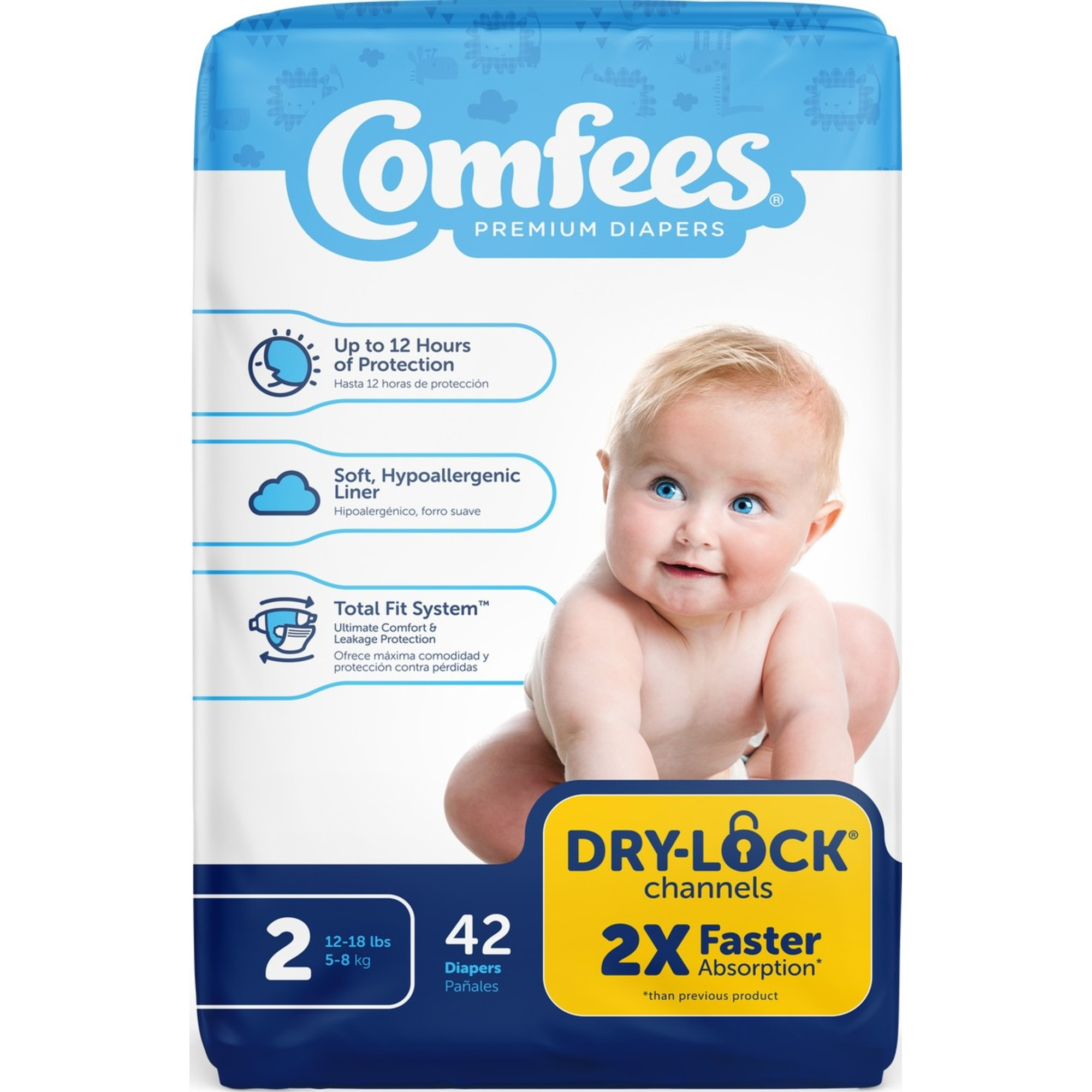Comfees Premium Baby Diapers