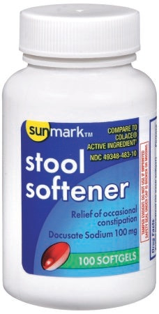 Sunmark Stool Softener, Softgel
