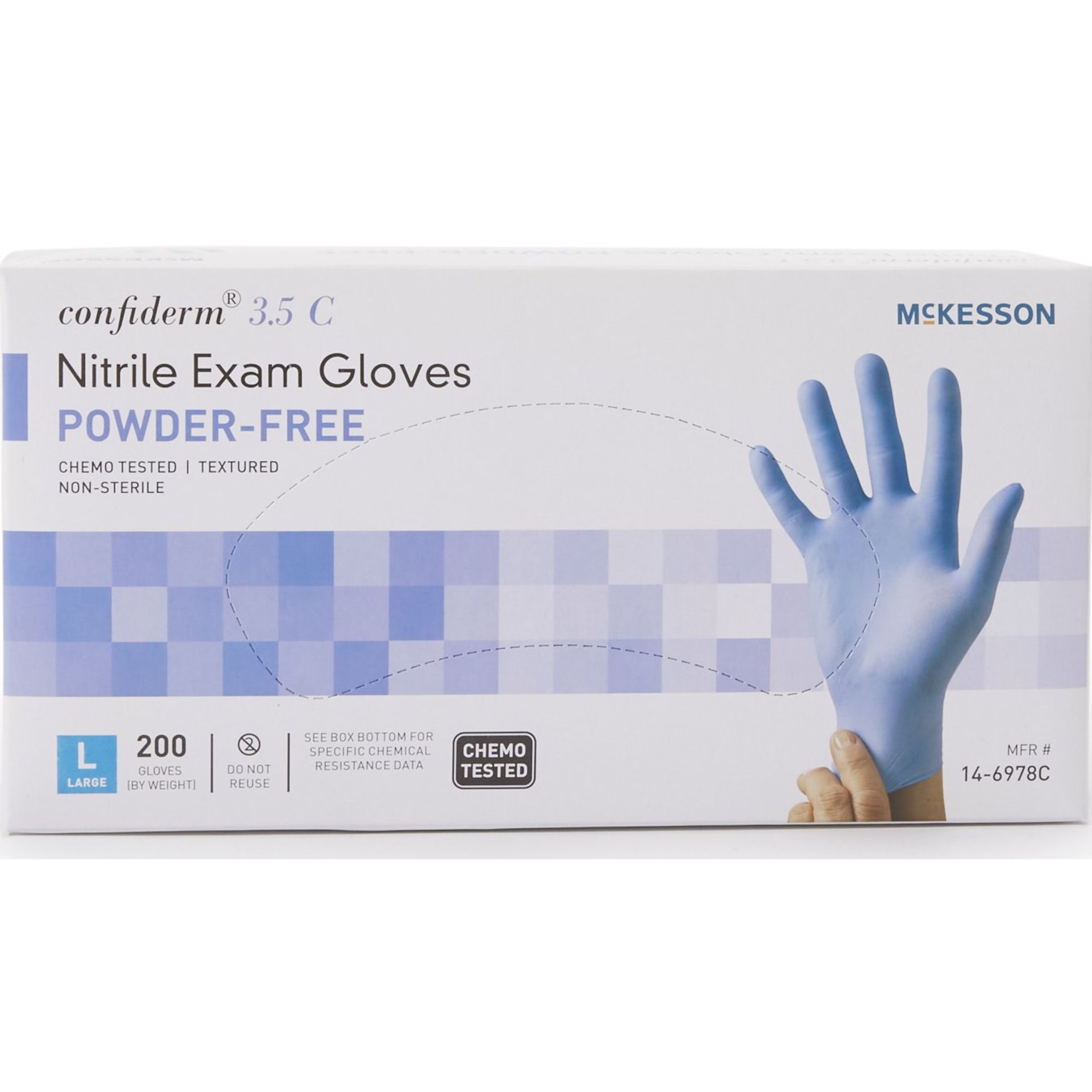 McKesson Confiderm 3.5C Nitrile Gloves