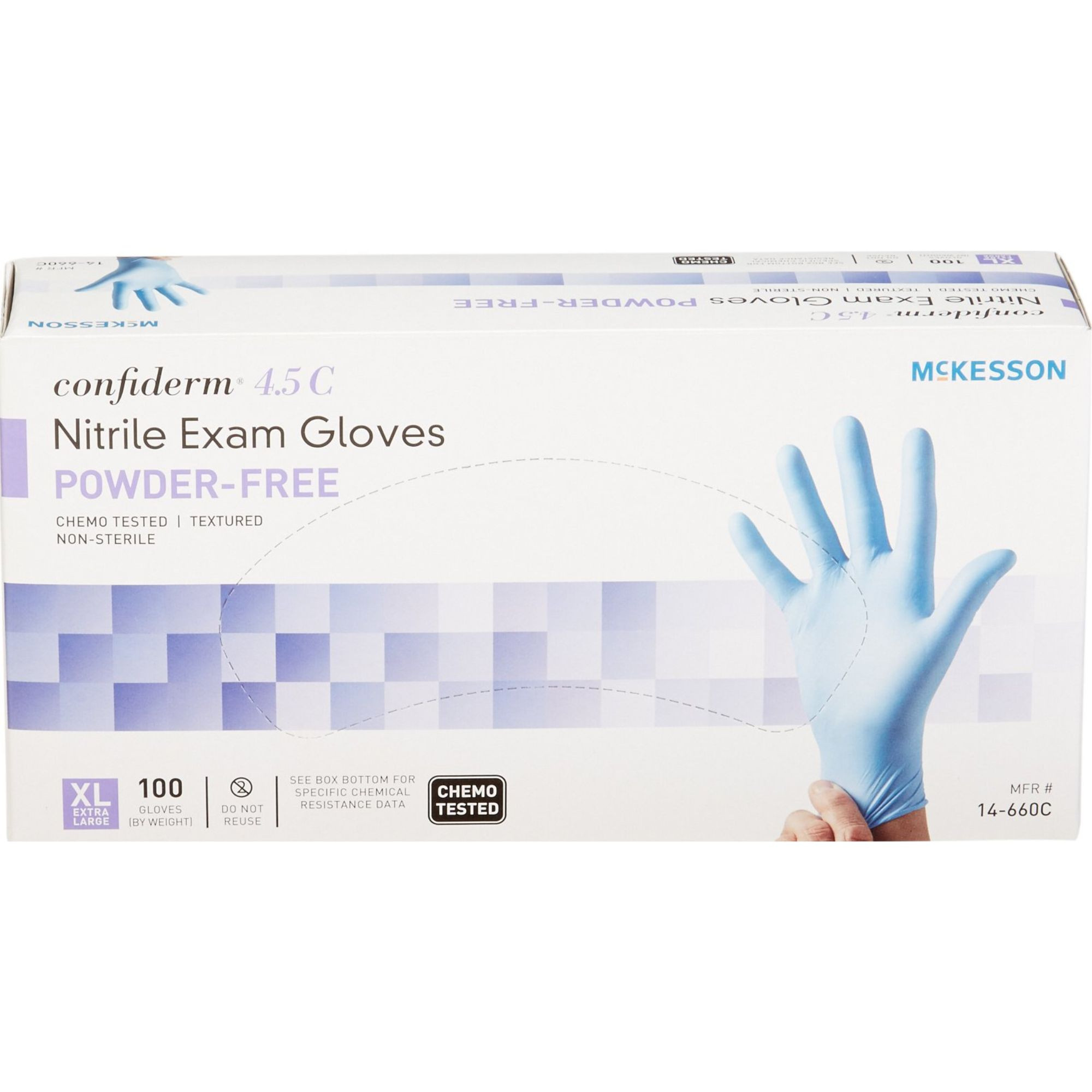 McKesson Confiderm 4.5C Nitrile Gloves
