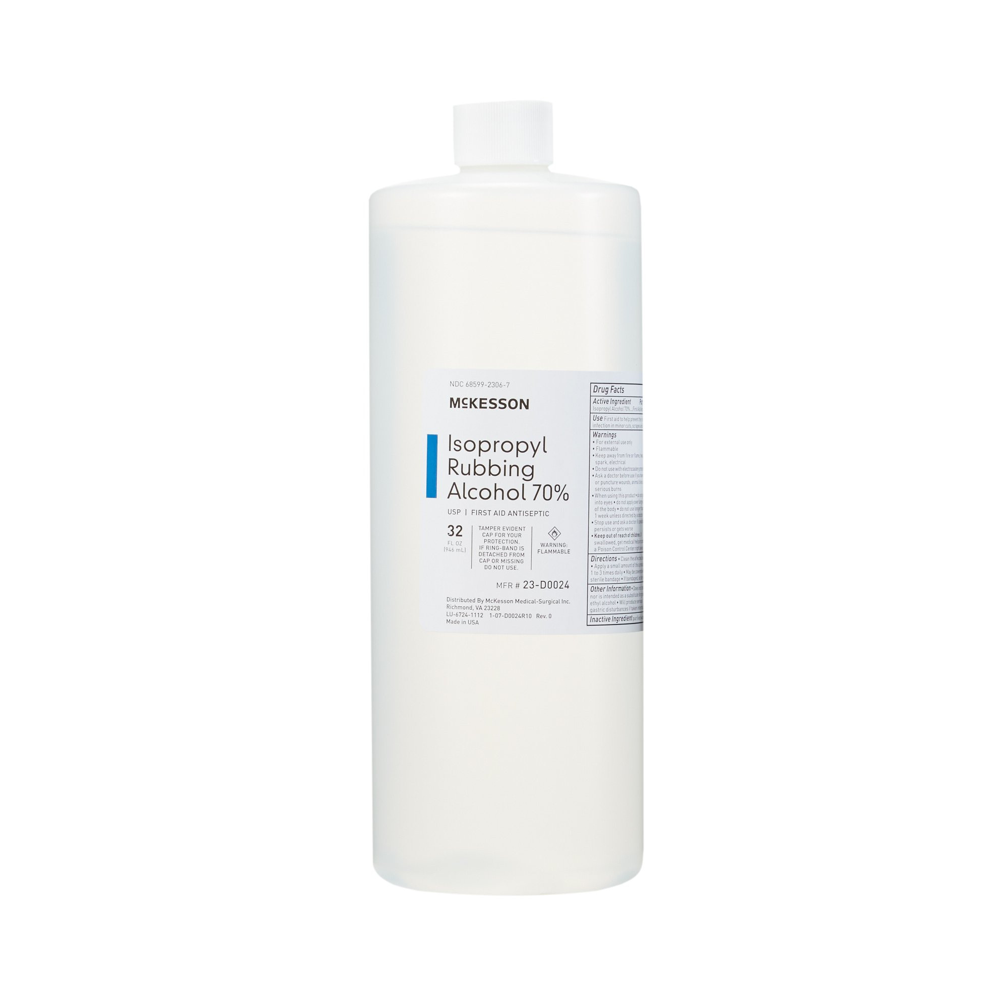 McKesson Isopropyl Rubbing Alcohol