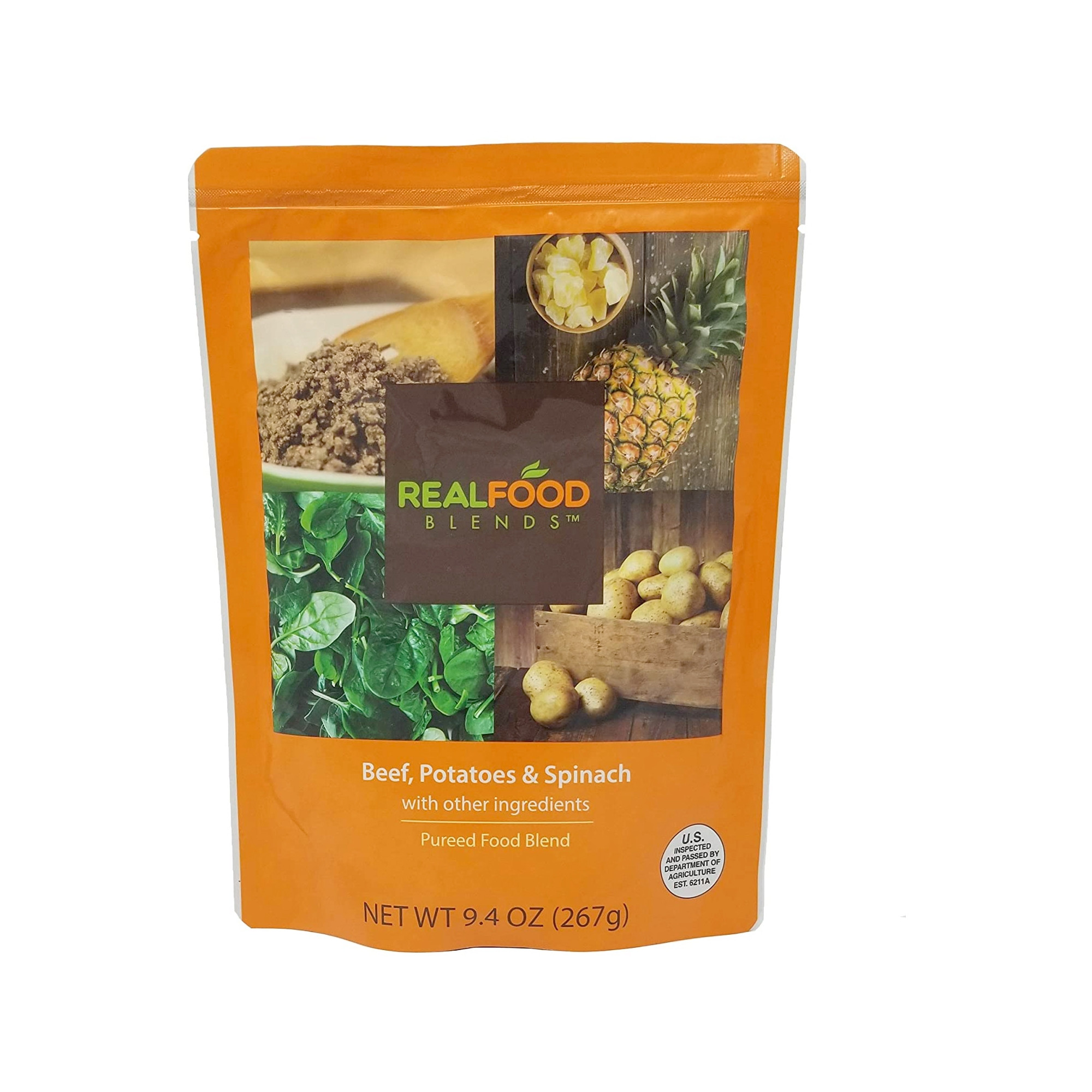 Real Food Blends Tube Feeding Formula, Pouch