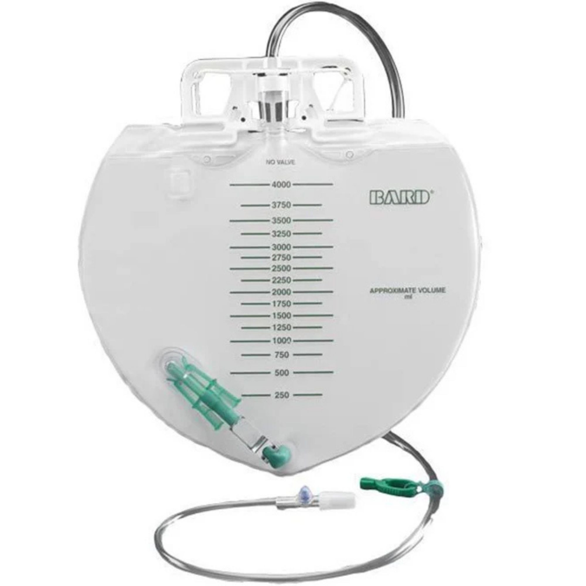 Bard Urinary Drainage Bag with Anti-Reflux Chamber and EZ-Lok Sampling Port