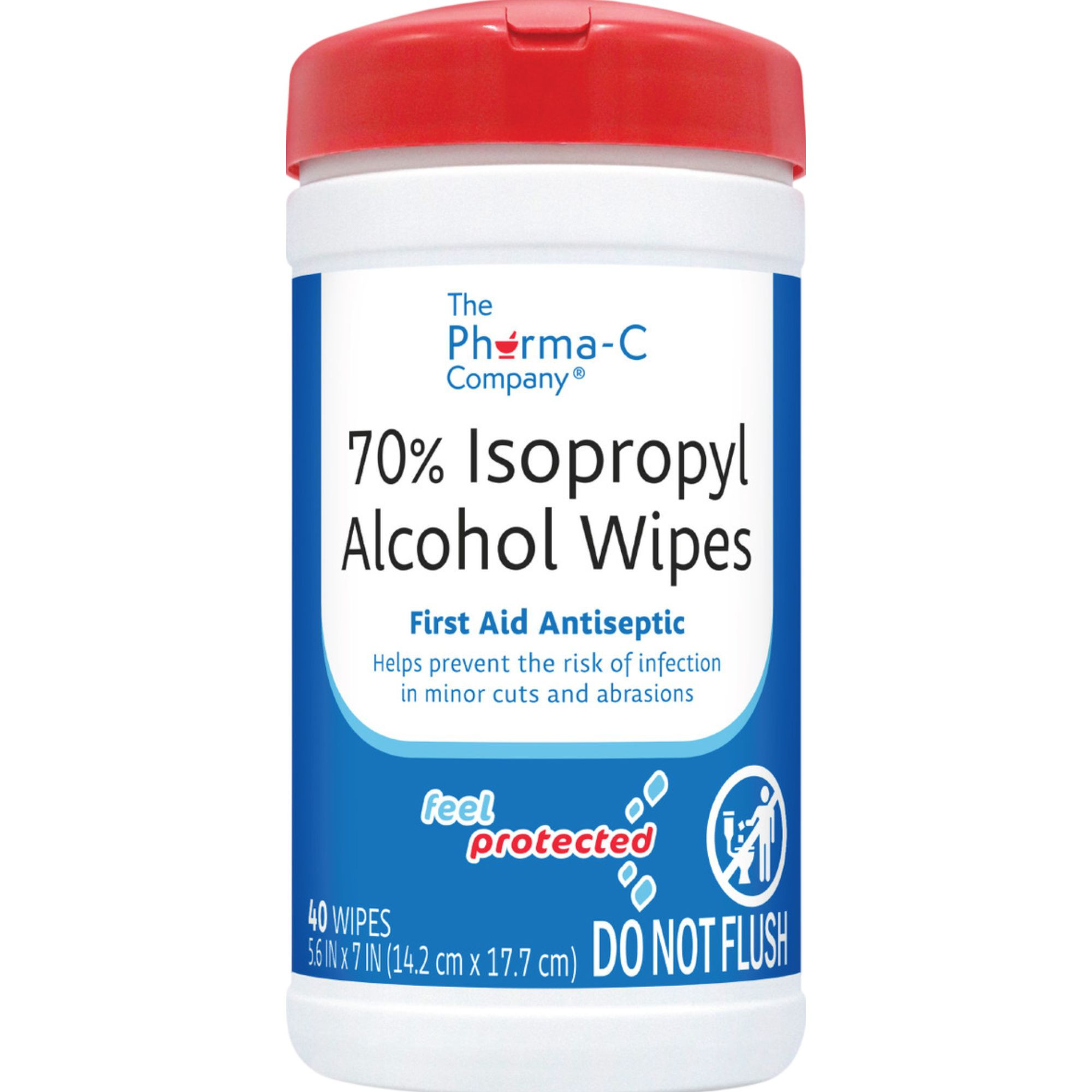 Pharma-C-Wipes Towelette Antiseptic Skin Wipe