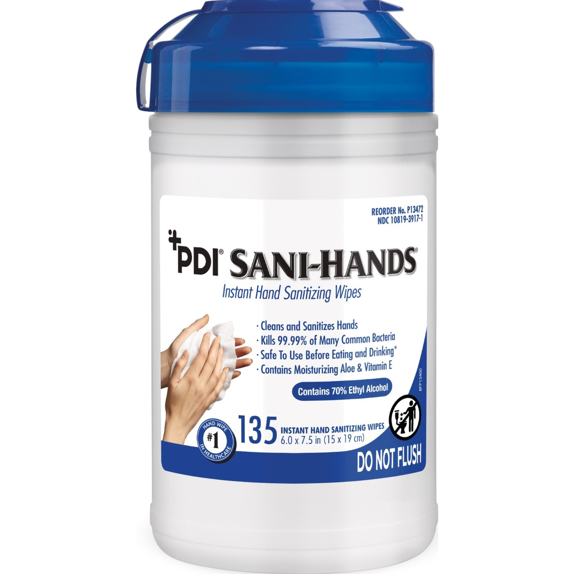 Sani-Hands Hand Sanitizing Alcohol Wipe