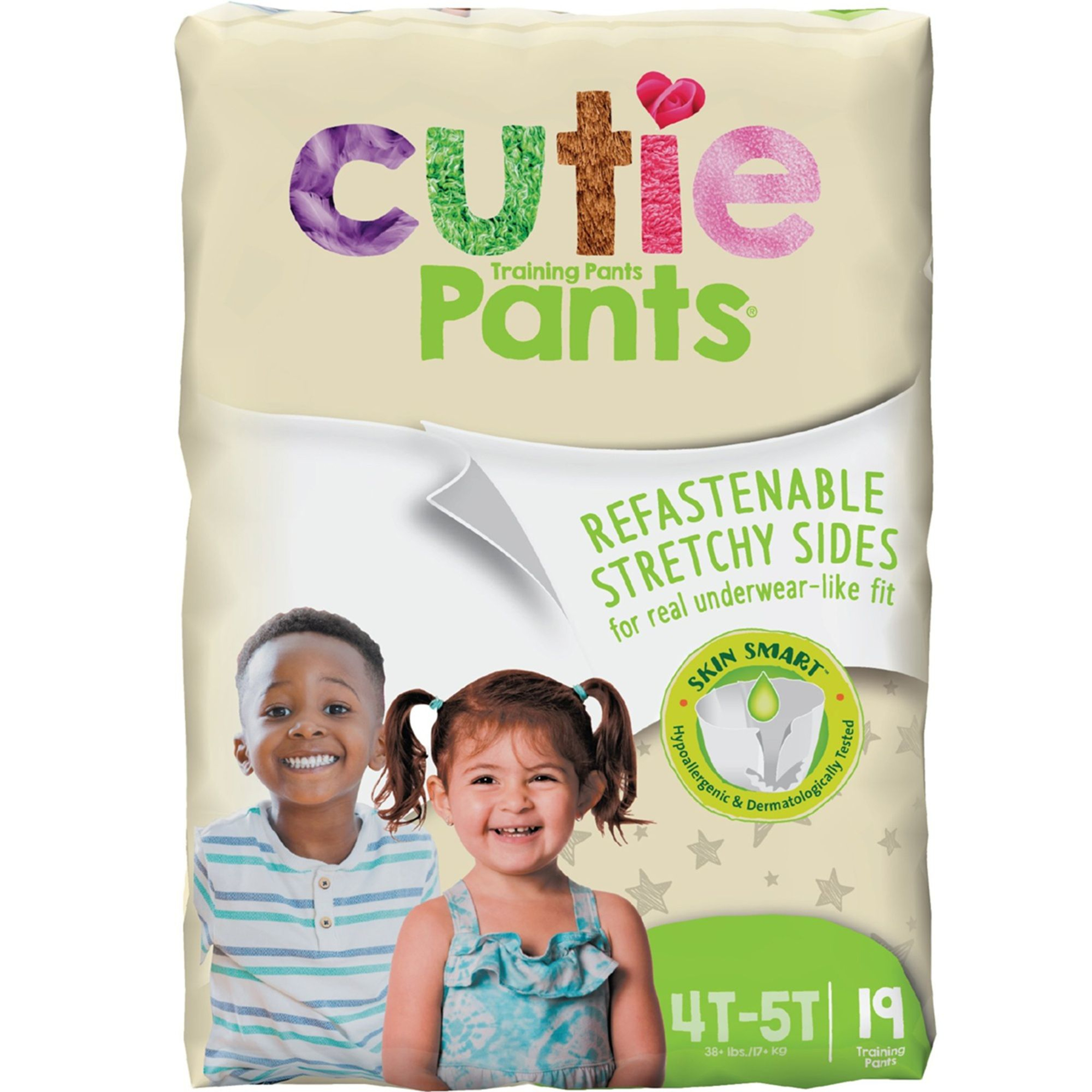 Cutie Pants Toddler Disposable Training Pants Pull ups, Heavy